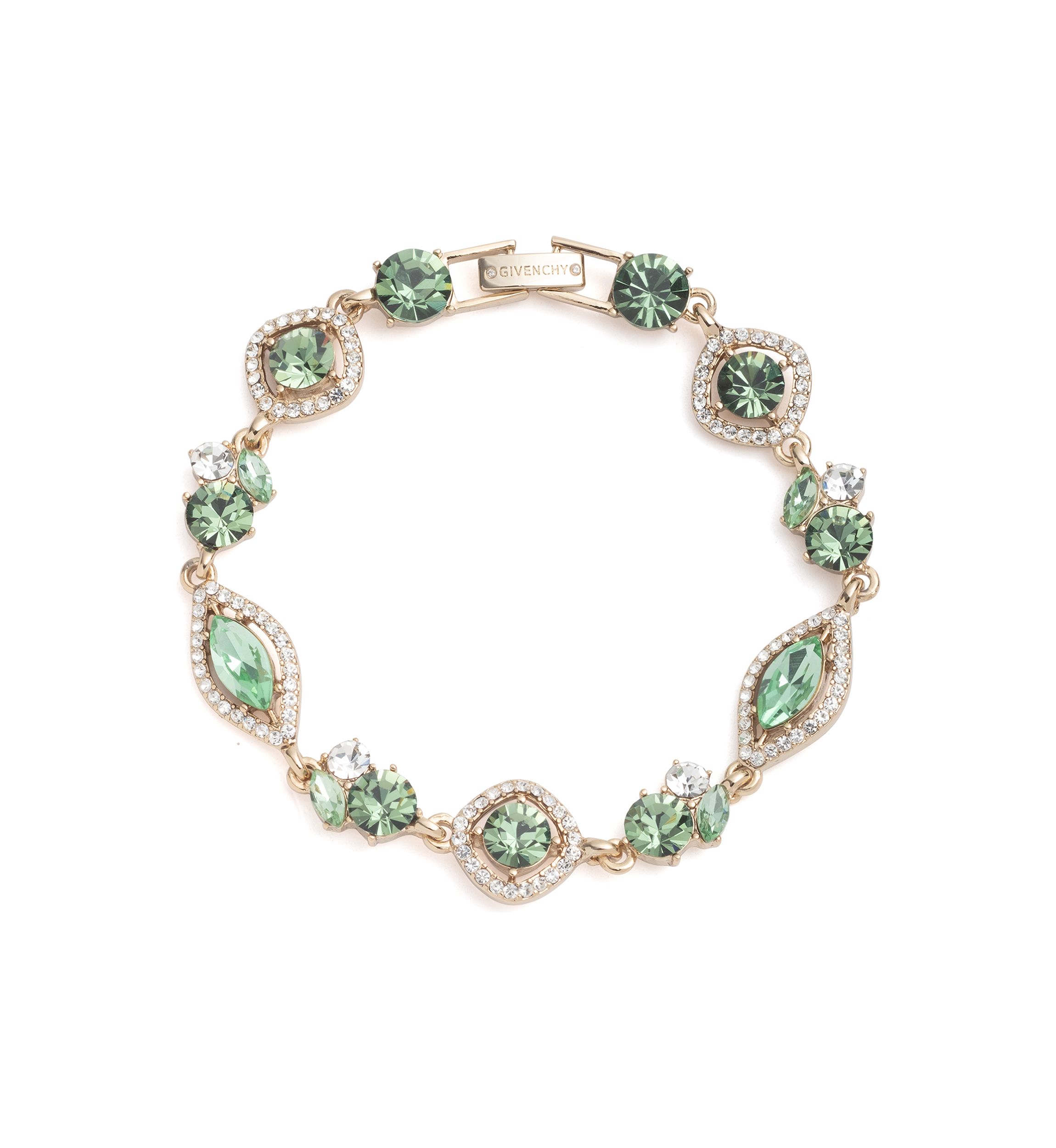 Gold Tone 7.25" Erinite Flex Bracelet