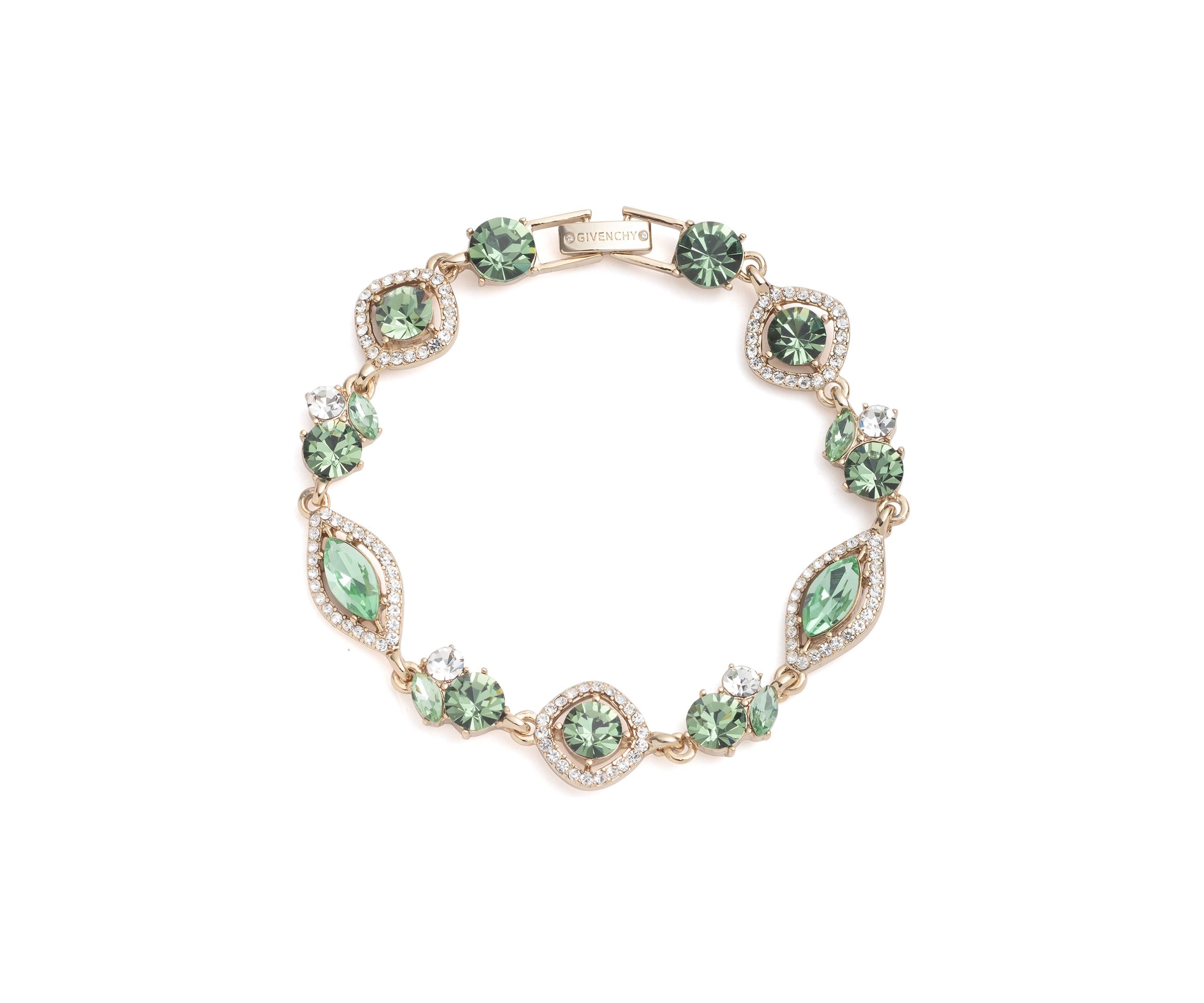 Gold Tone 7.25" Erinite Flex Bracelet