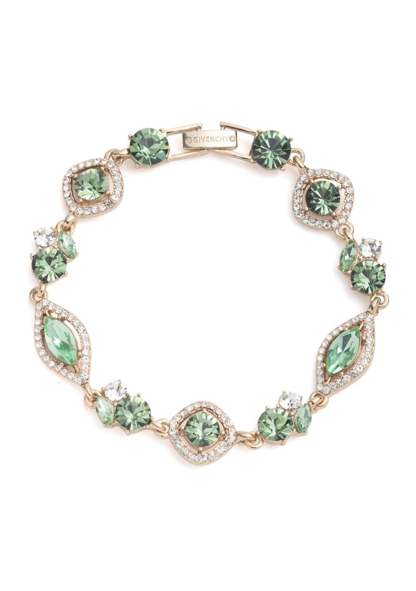 Gold Tone 7.25" Erinite Flex Bracelet