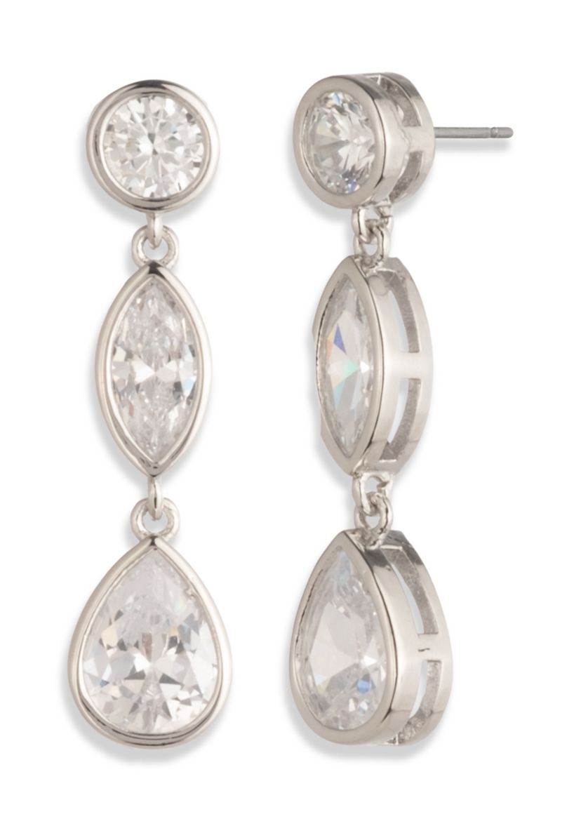 Triple Drop Earrings