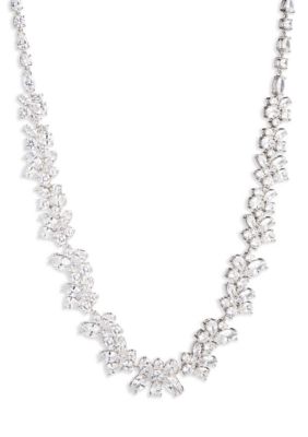 ネックレス・ペンダント Givenchy Two-Tone Pave Nugget Statement Necklace Givenchy Two-Tone Pave Nugget Statement Necklace, 16