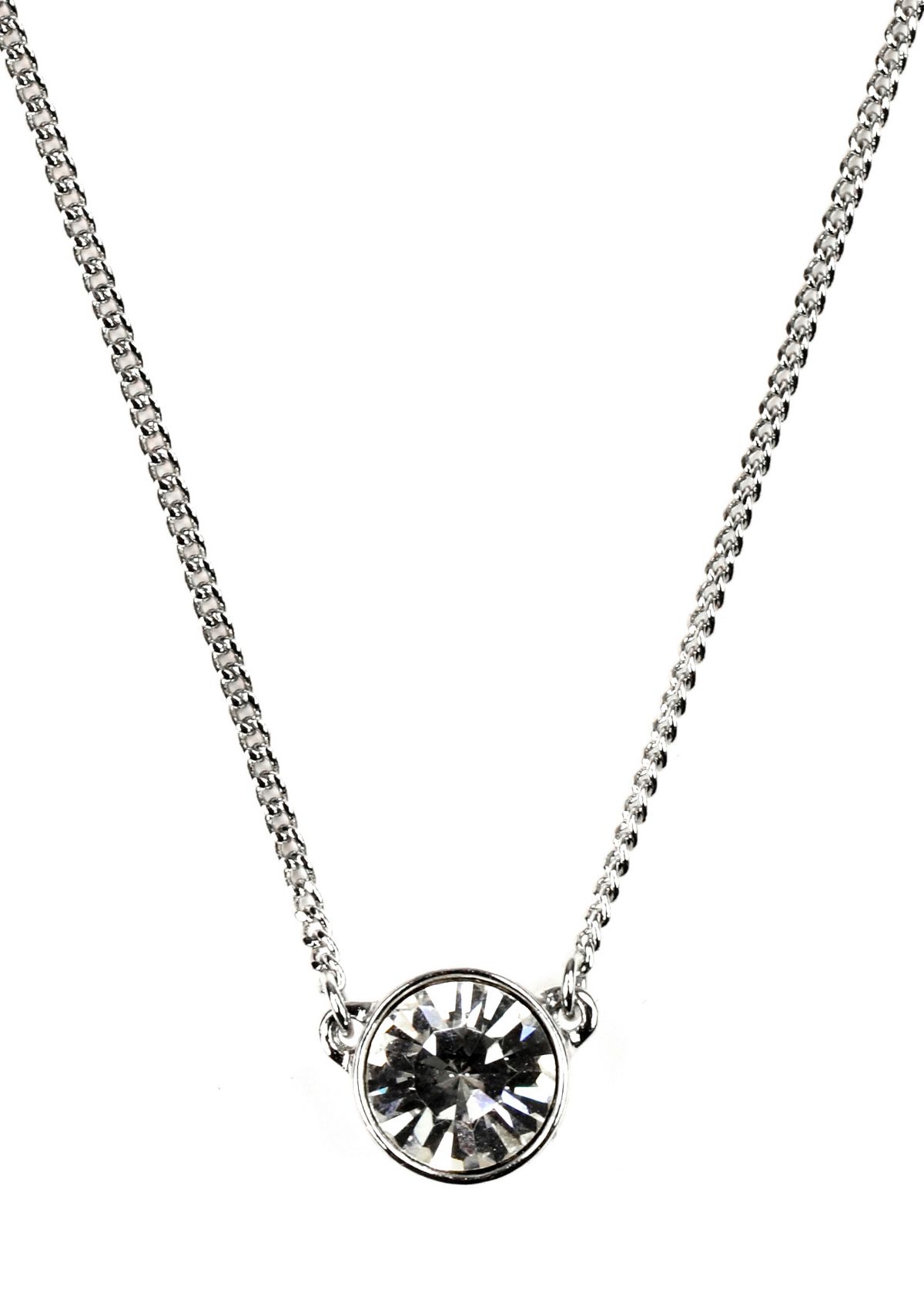 Crystal Stone Pendant Necklace