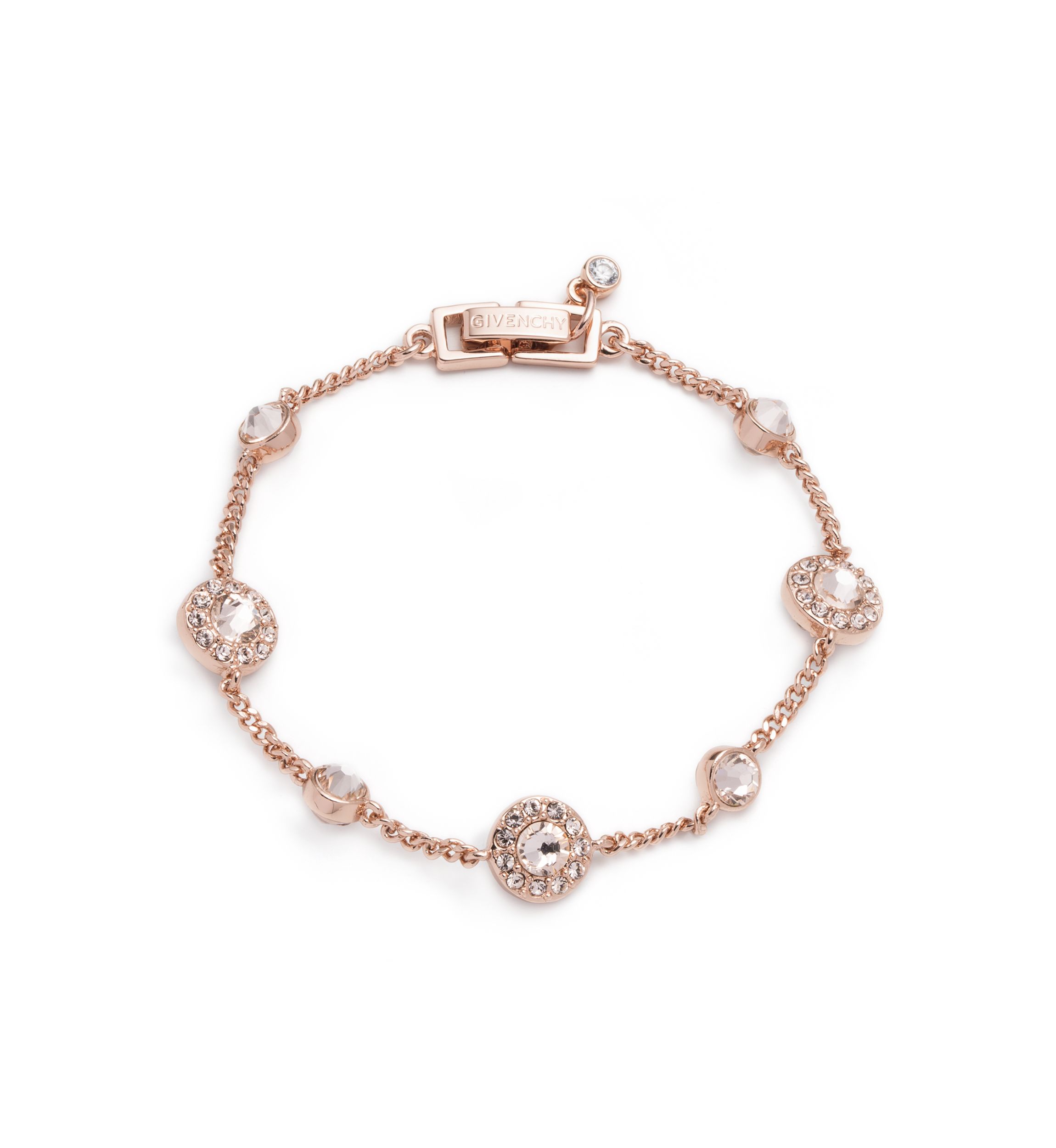 Rose Gold Pave Flex Bracelet