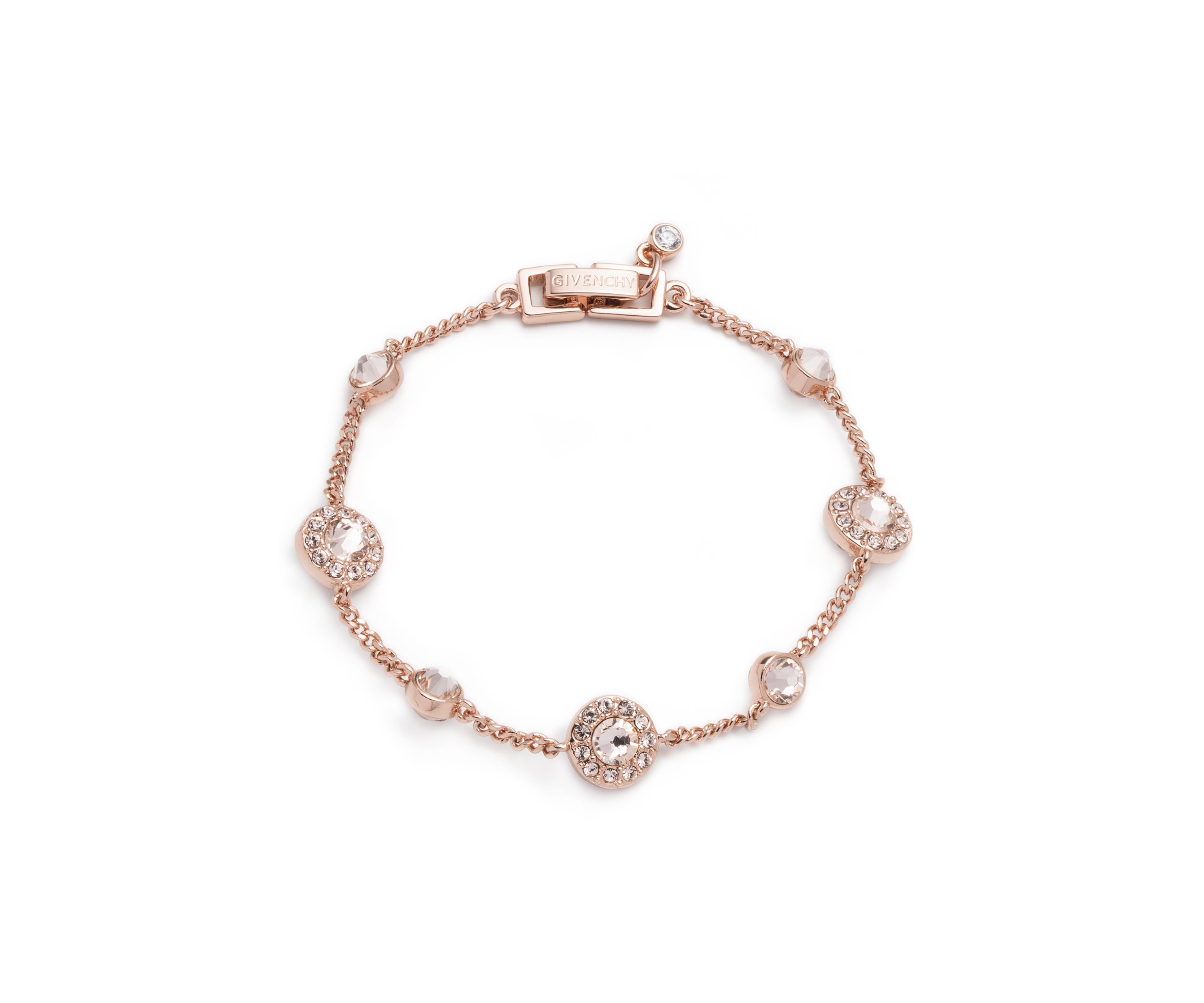 Rose Gold Pave Flex Bracelet