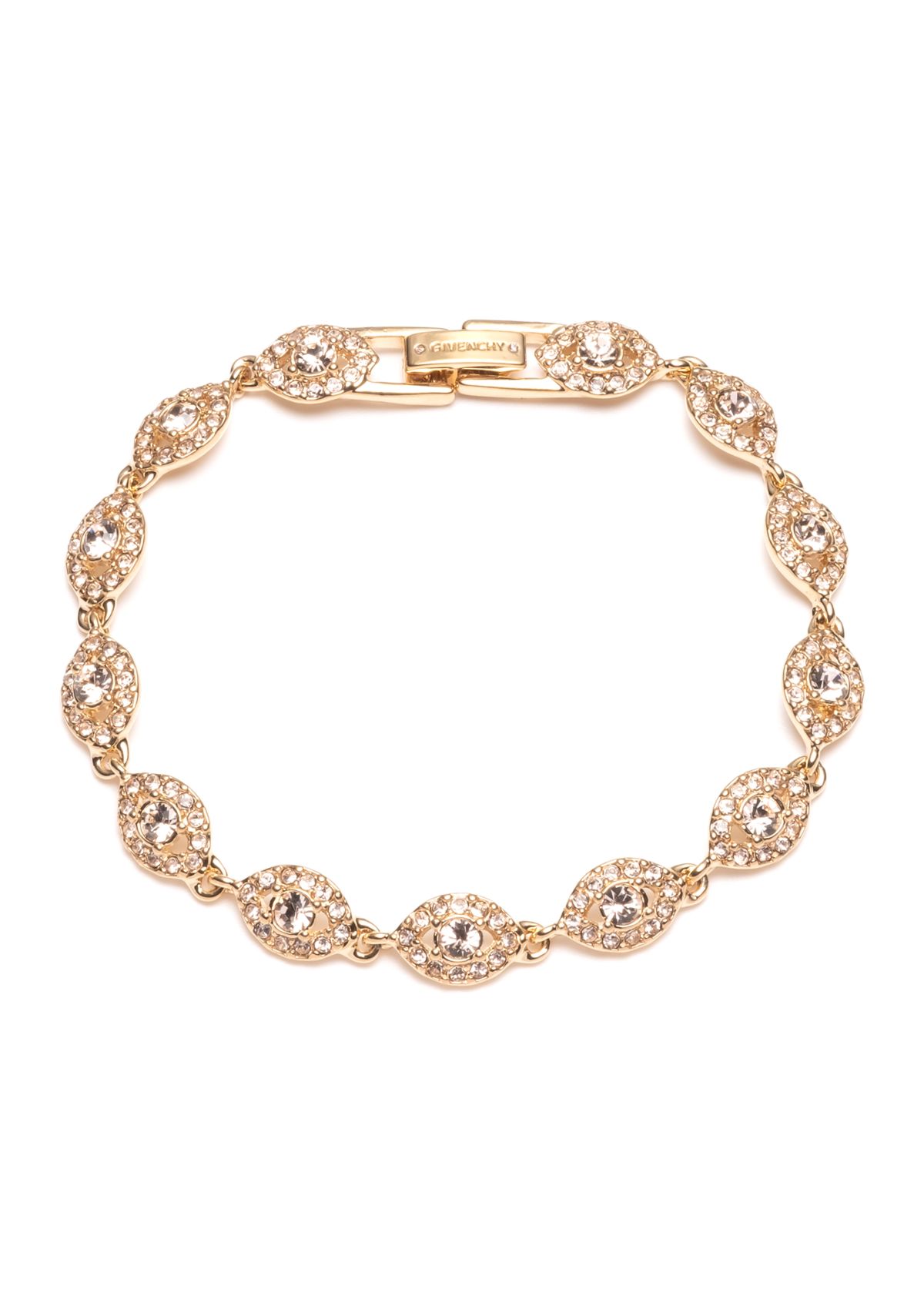 Gold Tone Silk Flex  Bracelet 