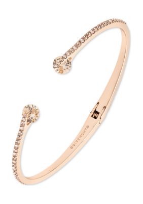 Givenchy Silk PavÃ© Cuff Bracelet, 7 in