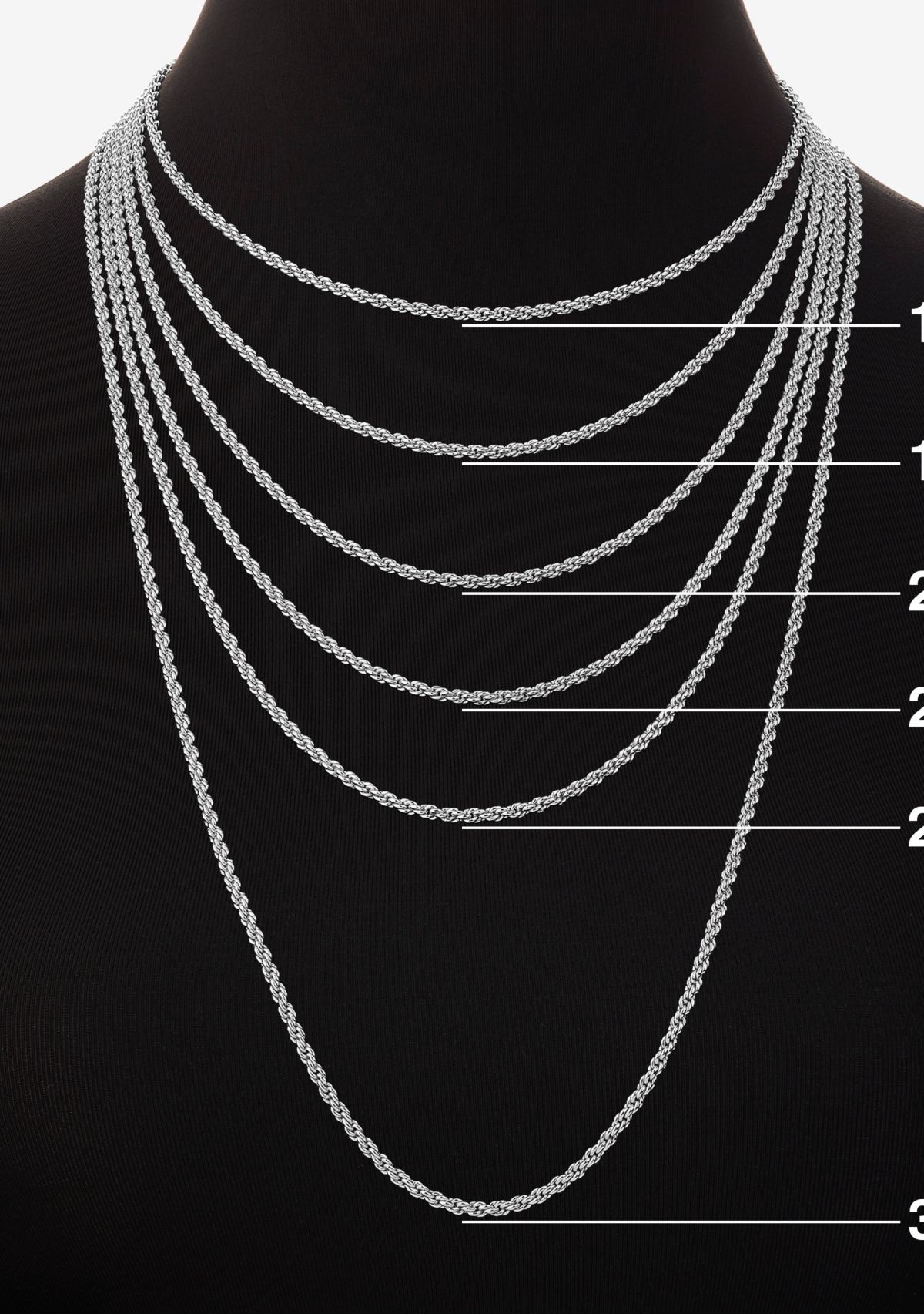 Sterling Silver Diamond Cut Oval Link Chain Necklace
