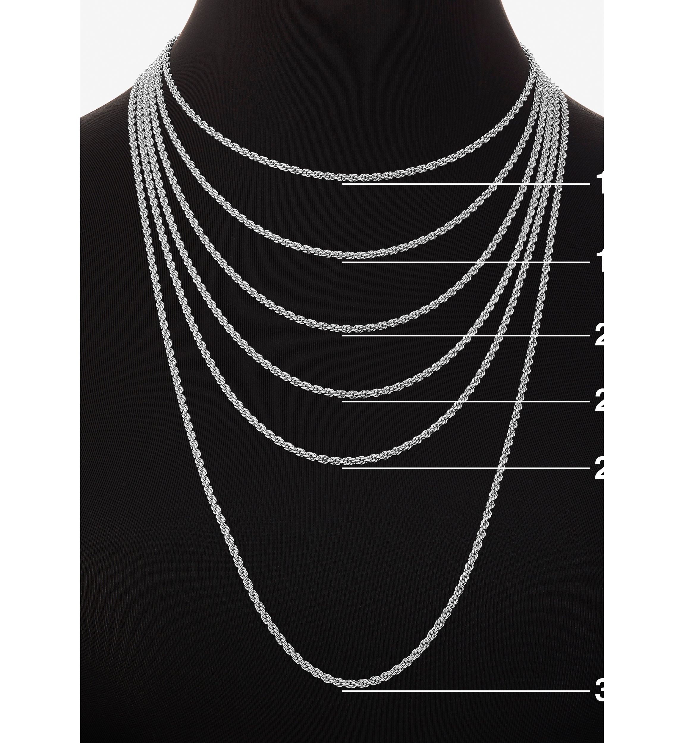 Sterling Silver Polished Flat Valentino Link Chain Necklace