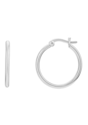 Belk Silverworks Sterling Silver Hoop Earrings