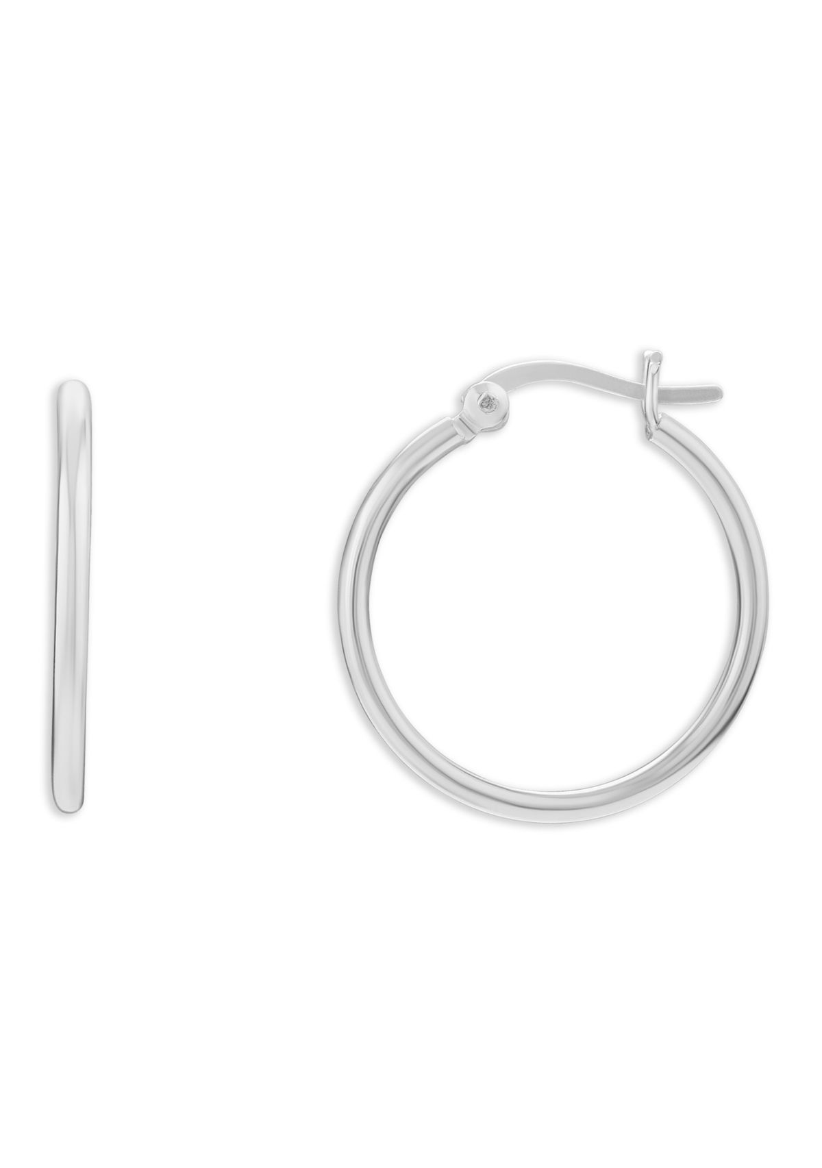 Sterling Silver Hoop Earrings 