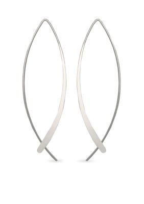 Sterling Silver Endless Drop Earrings