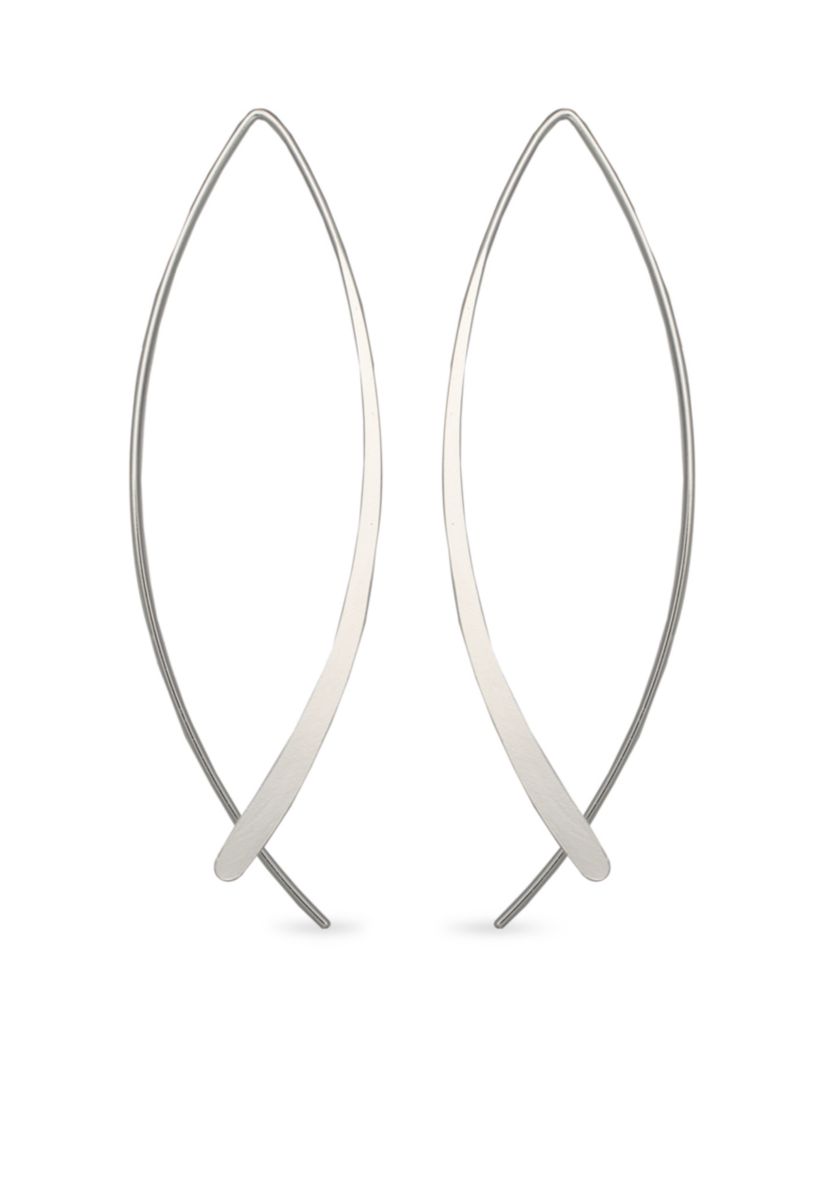Sterling Silver Endless Drop Earrings