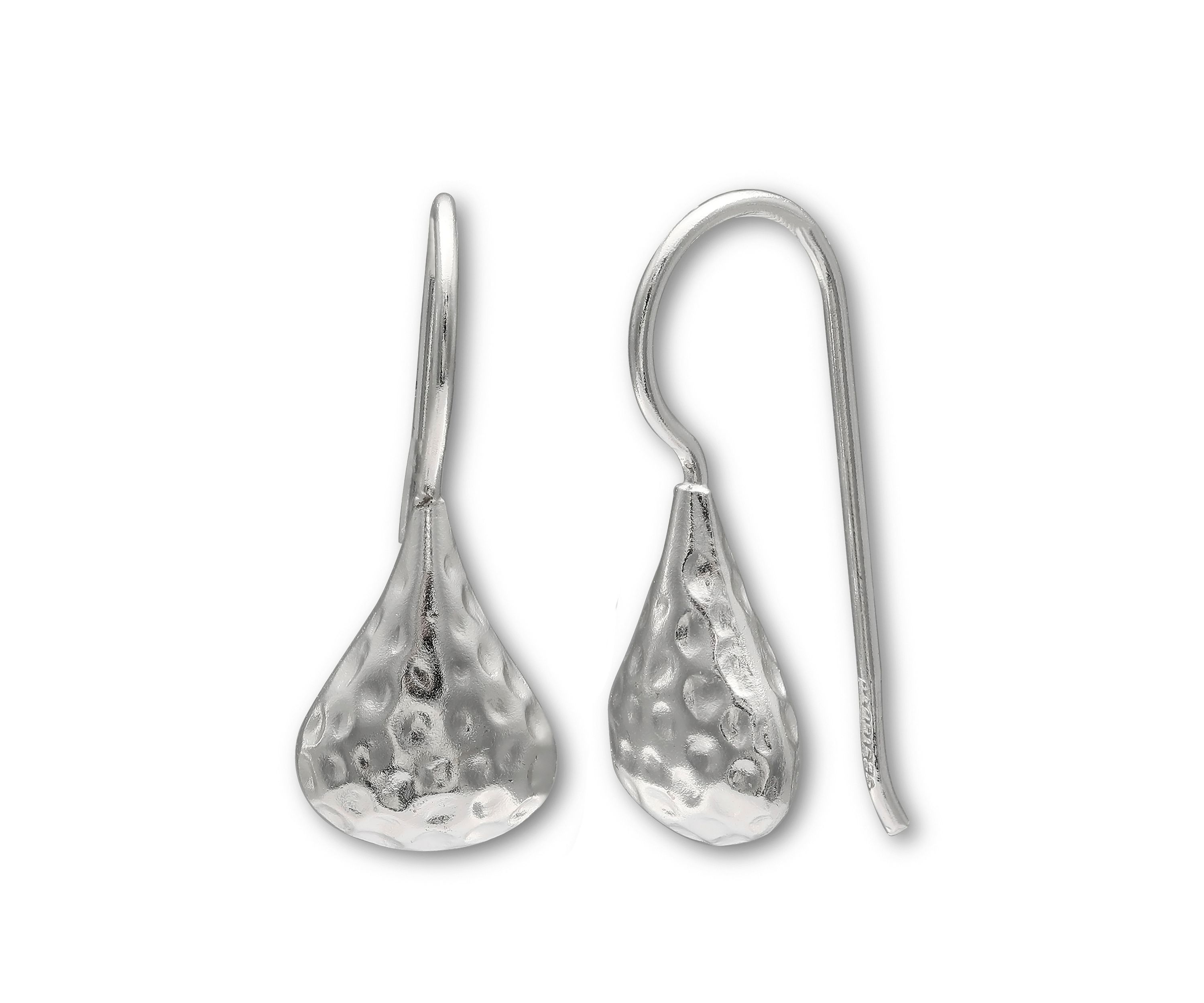 13 mm x 9 mm Hershey Kiss Polished Earrings