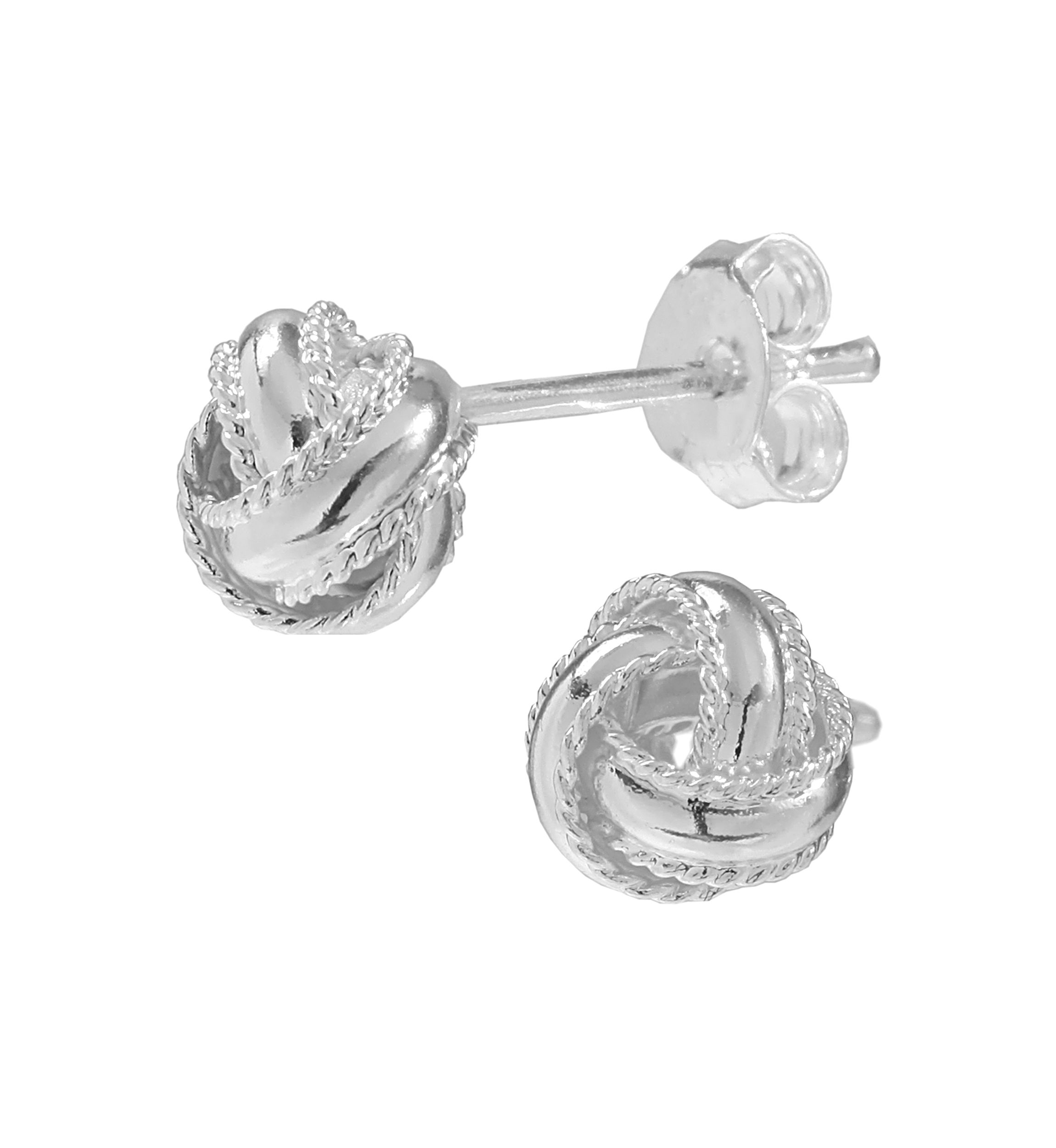 Love Knot Stud Earrings