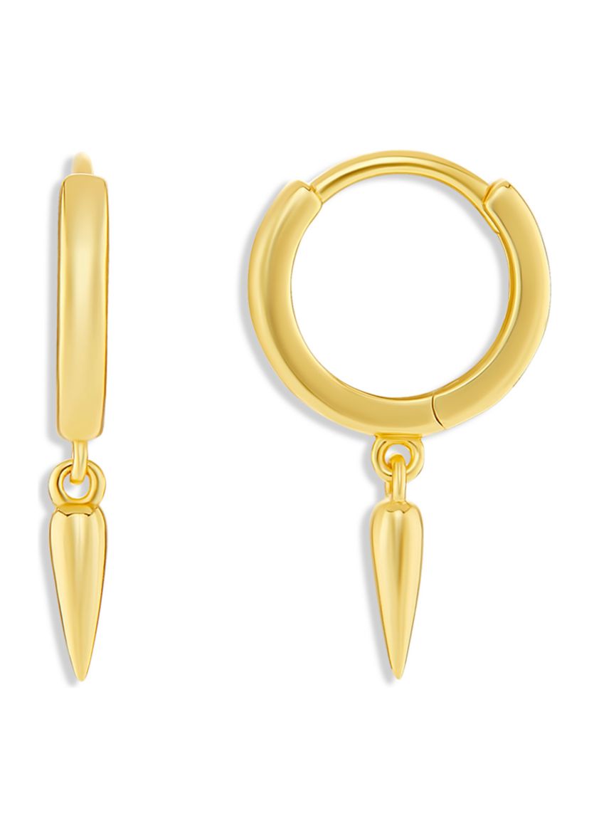 Gold Tone Earrings Hoop Earrings