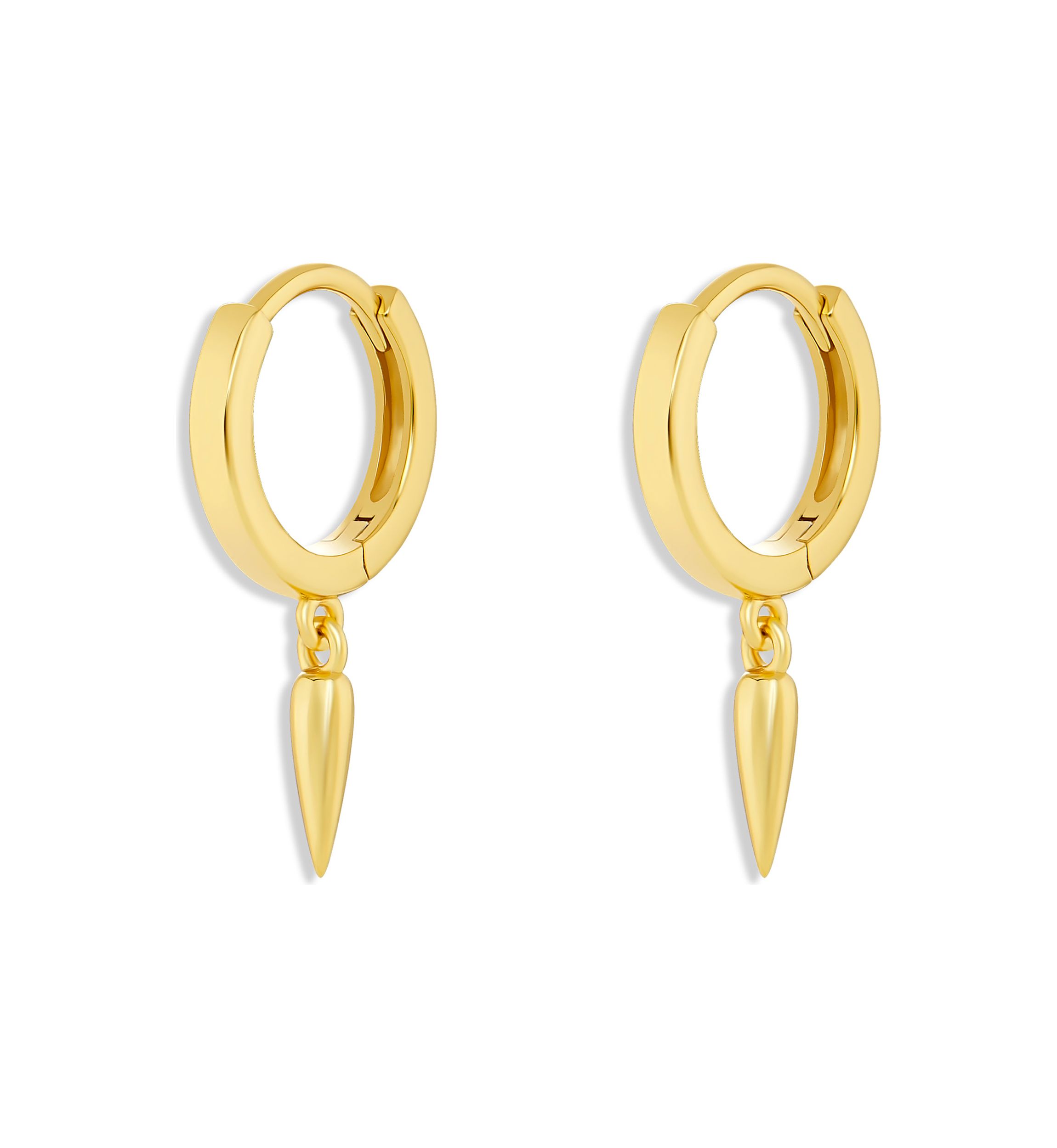 Gold Tone Earrings Hoop Earrings