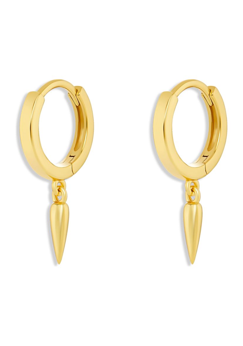 Gold Tone Earrings Hoop Earrings