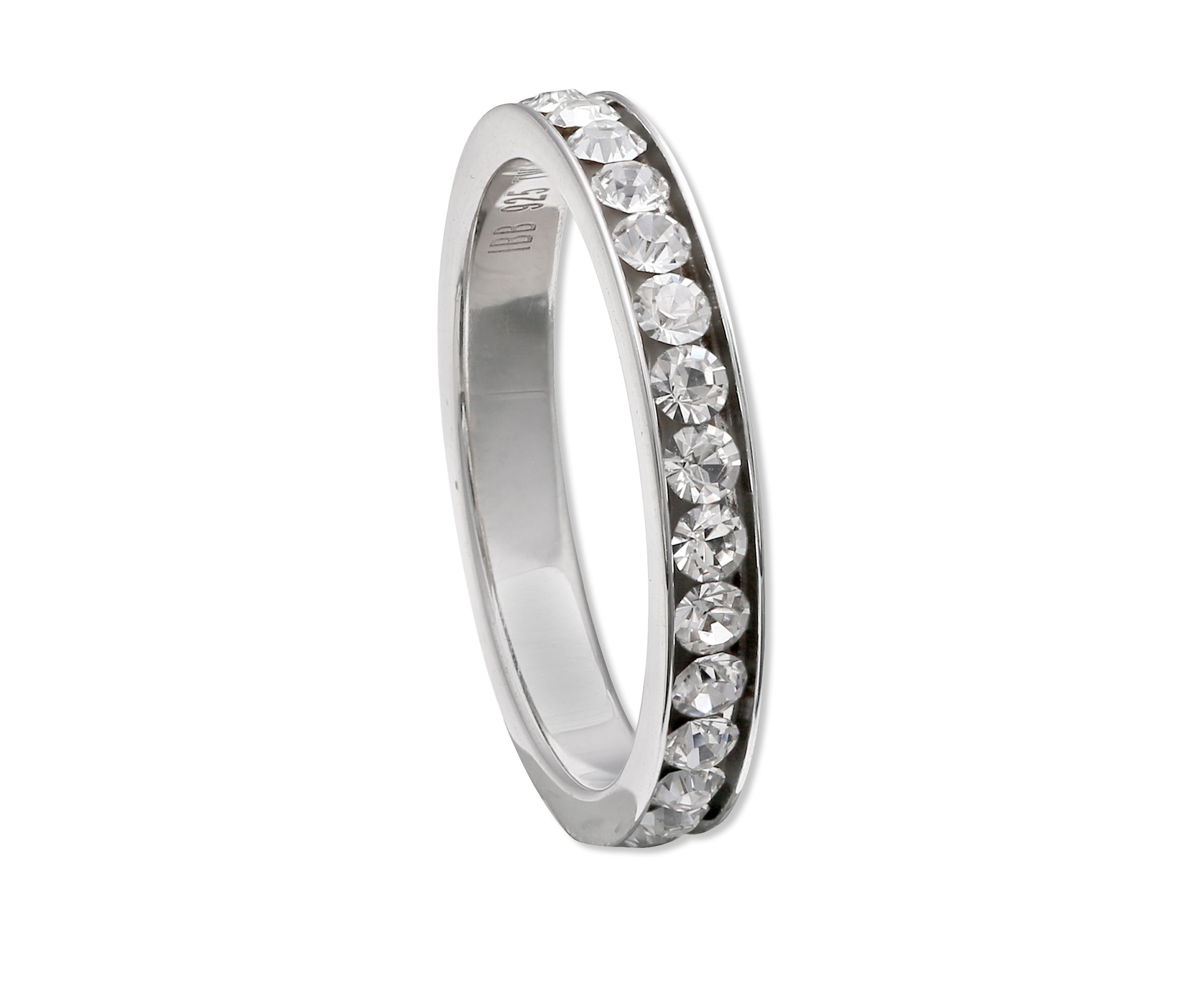 Cubic Zirconia Sterling Silver Ring