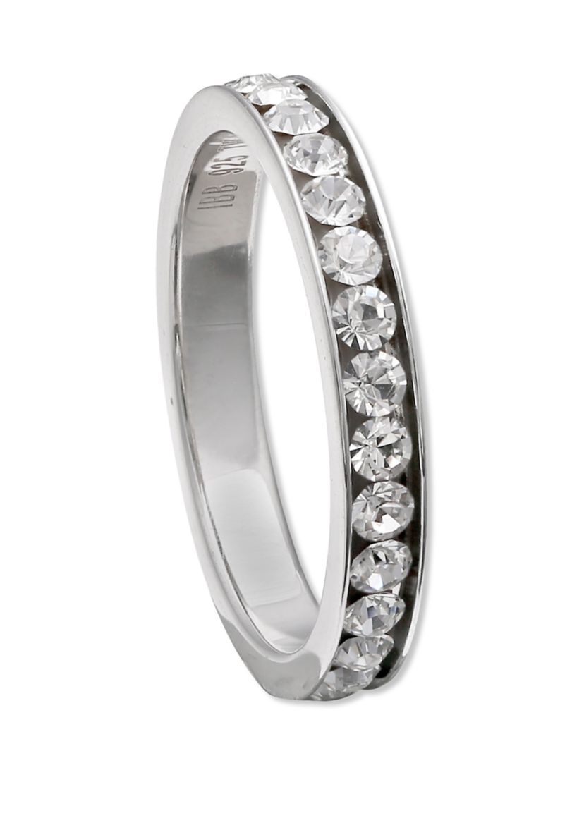 Cubic Zirconia Sterling Silver Ring