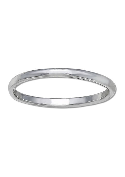 Belk Silverworks Polished Band Ring