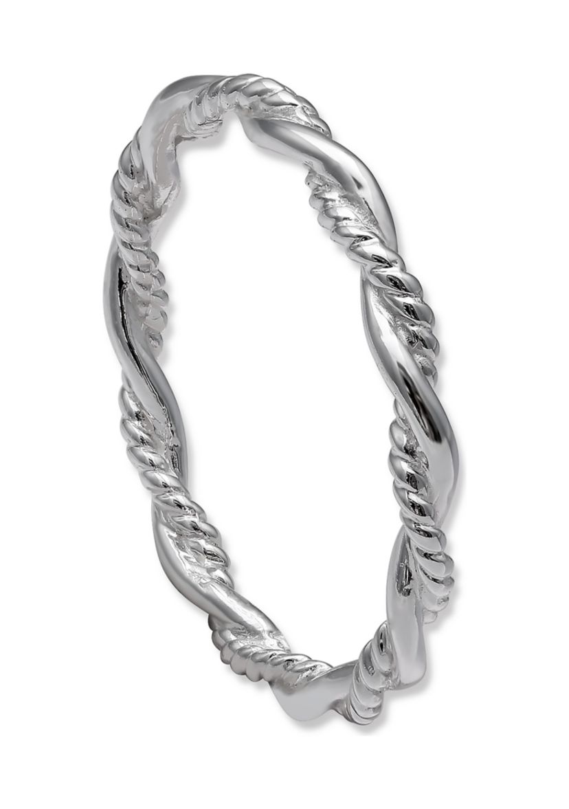 2.2 Millimeter Twisted Ring 