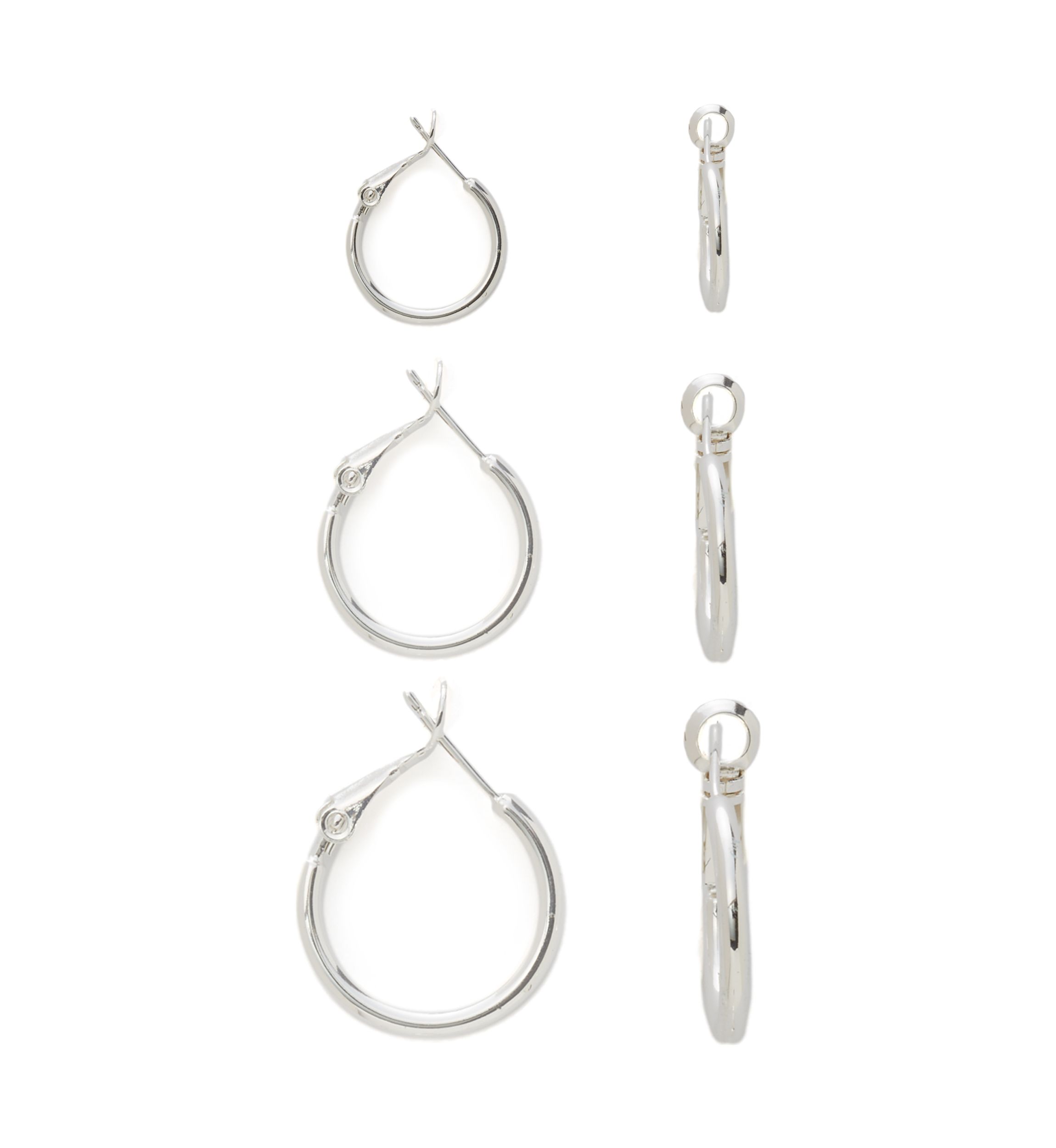 Set of 3 Hoop Earring Set