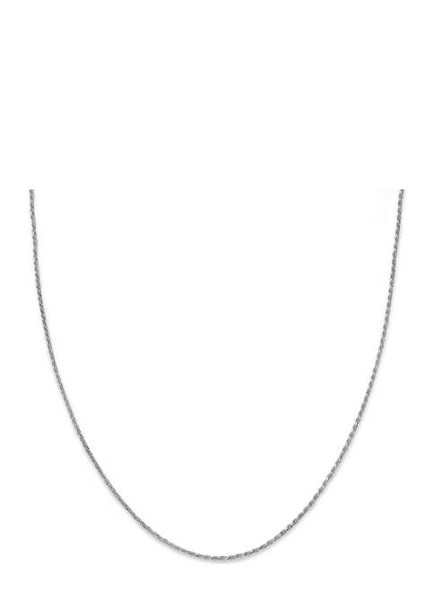 Belk Silverworks Rope Chain 20 Inch Necklace