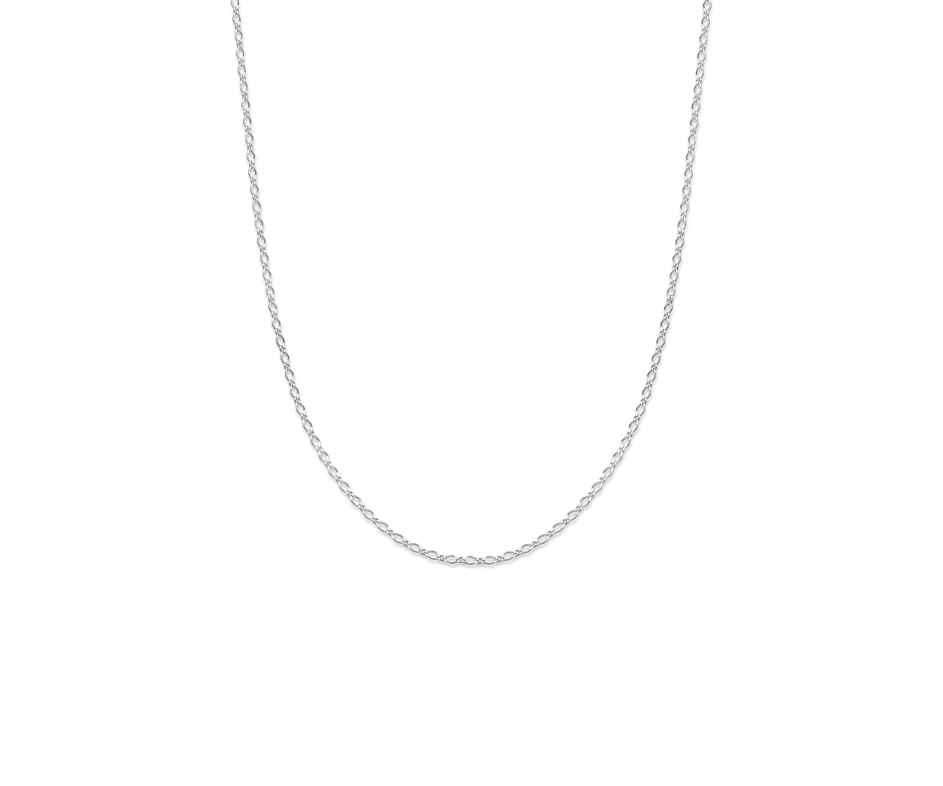 Open Link Chain in Sterling Silver