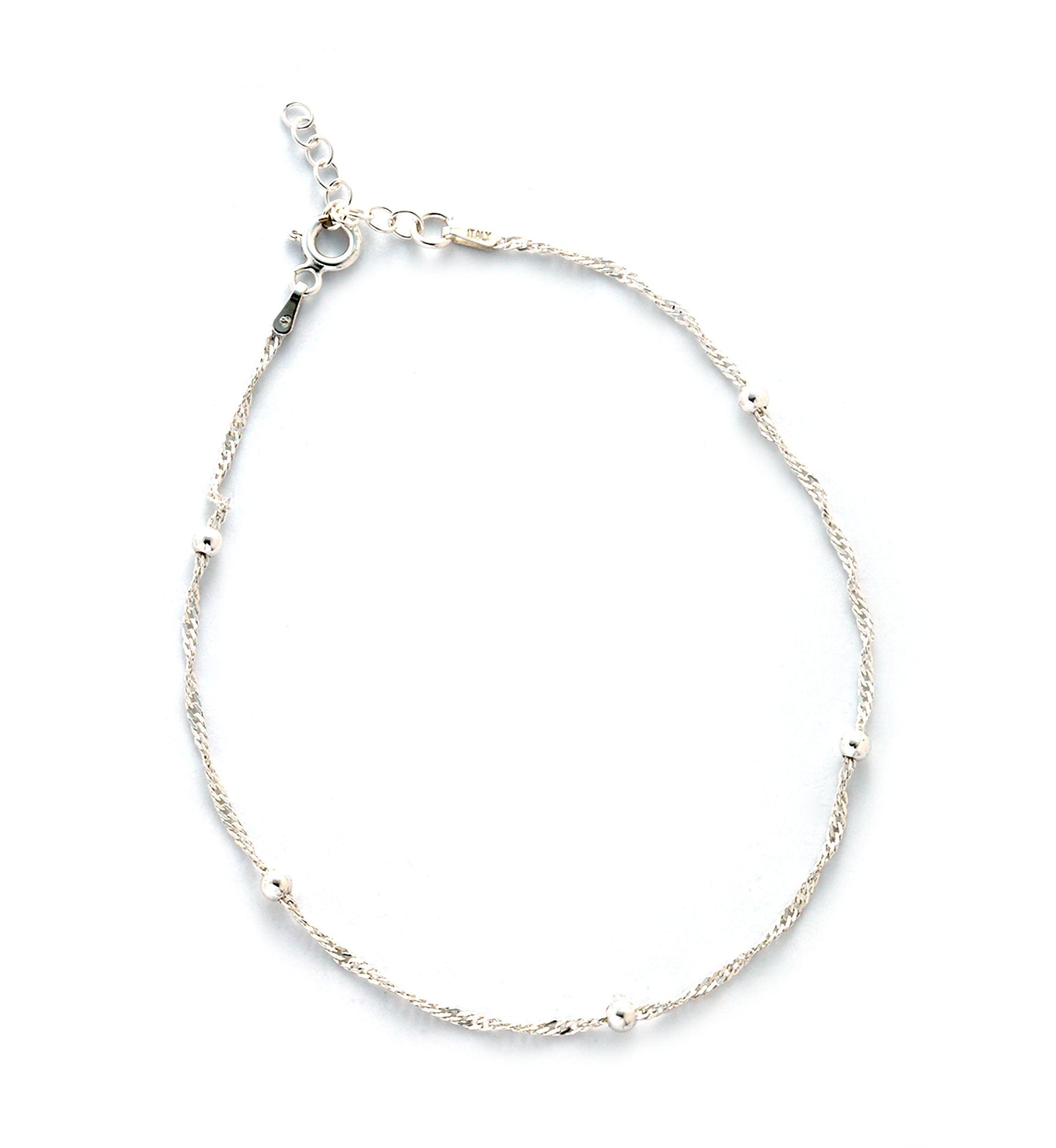 30 Gauge with 3 Millimeter Polished Bead Necklace