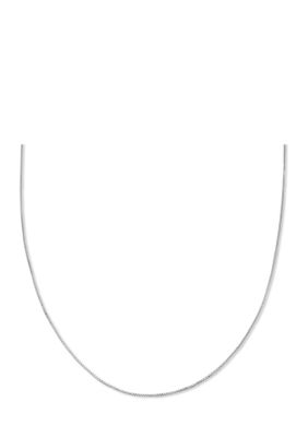 Belk Sterling Silver Box Chain 20 Inch Necklace