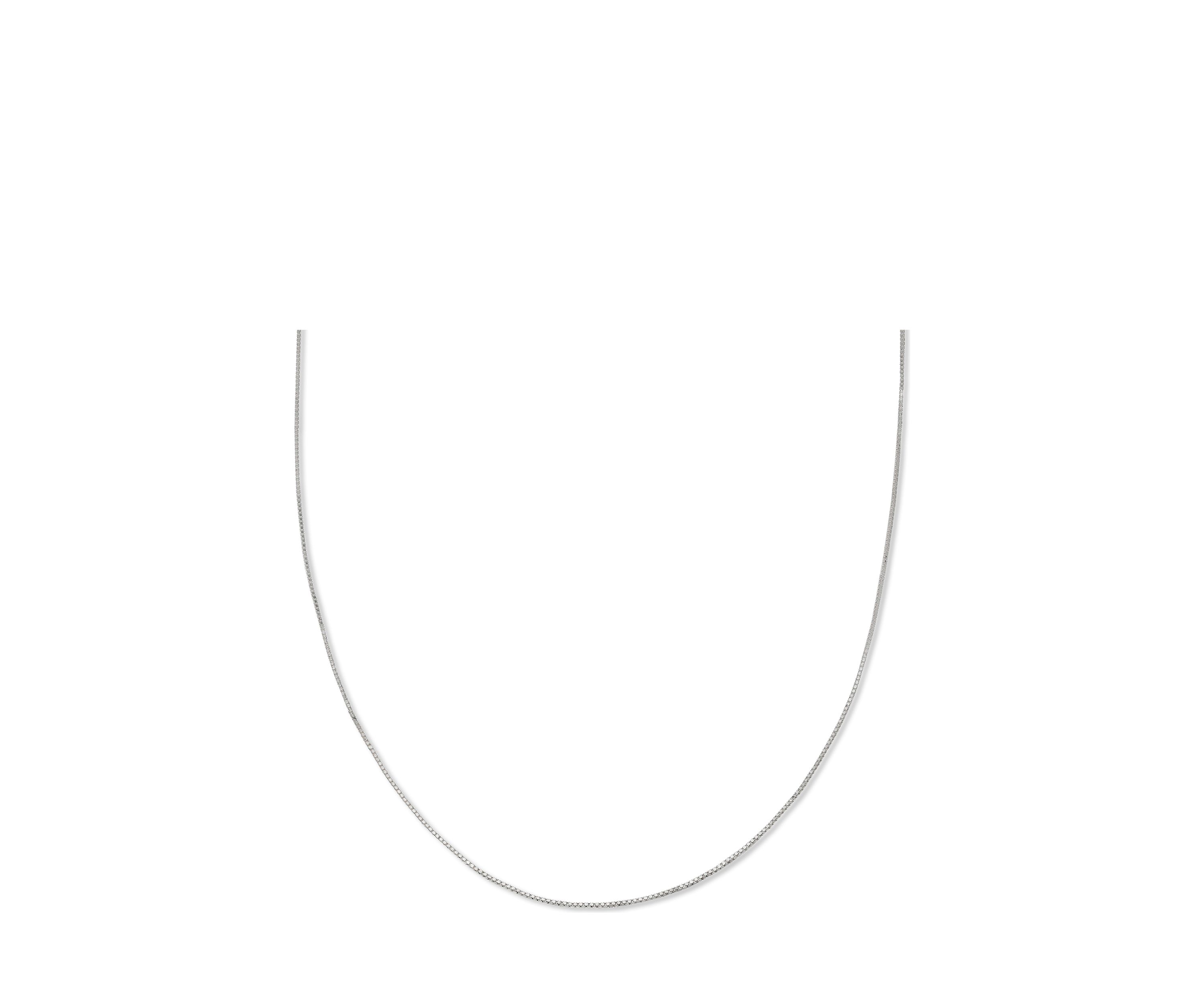 Box Chain 30 Inch Necklace