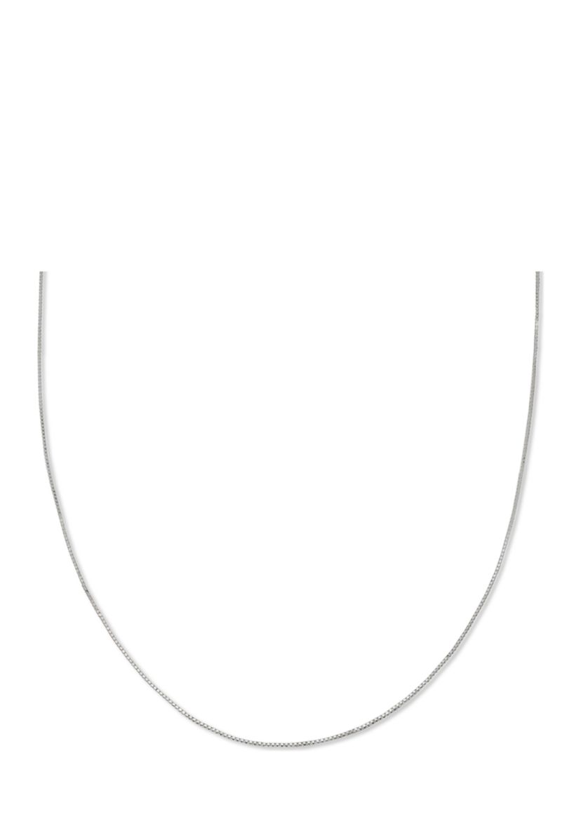 Box Chain 30 Inch Necklace