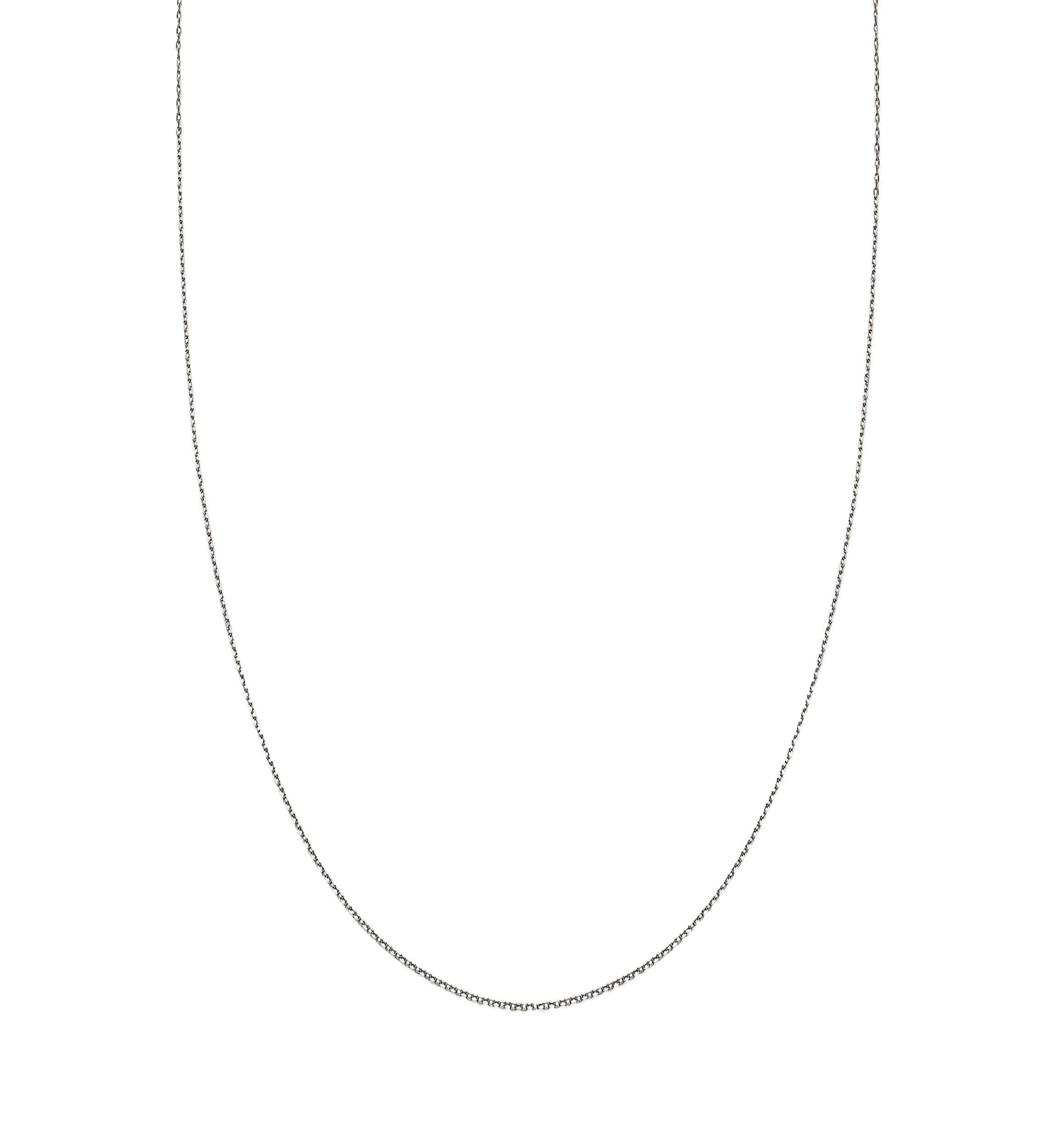 30G 24" Flat Oval Chain Necklace 