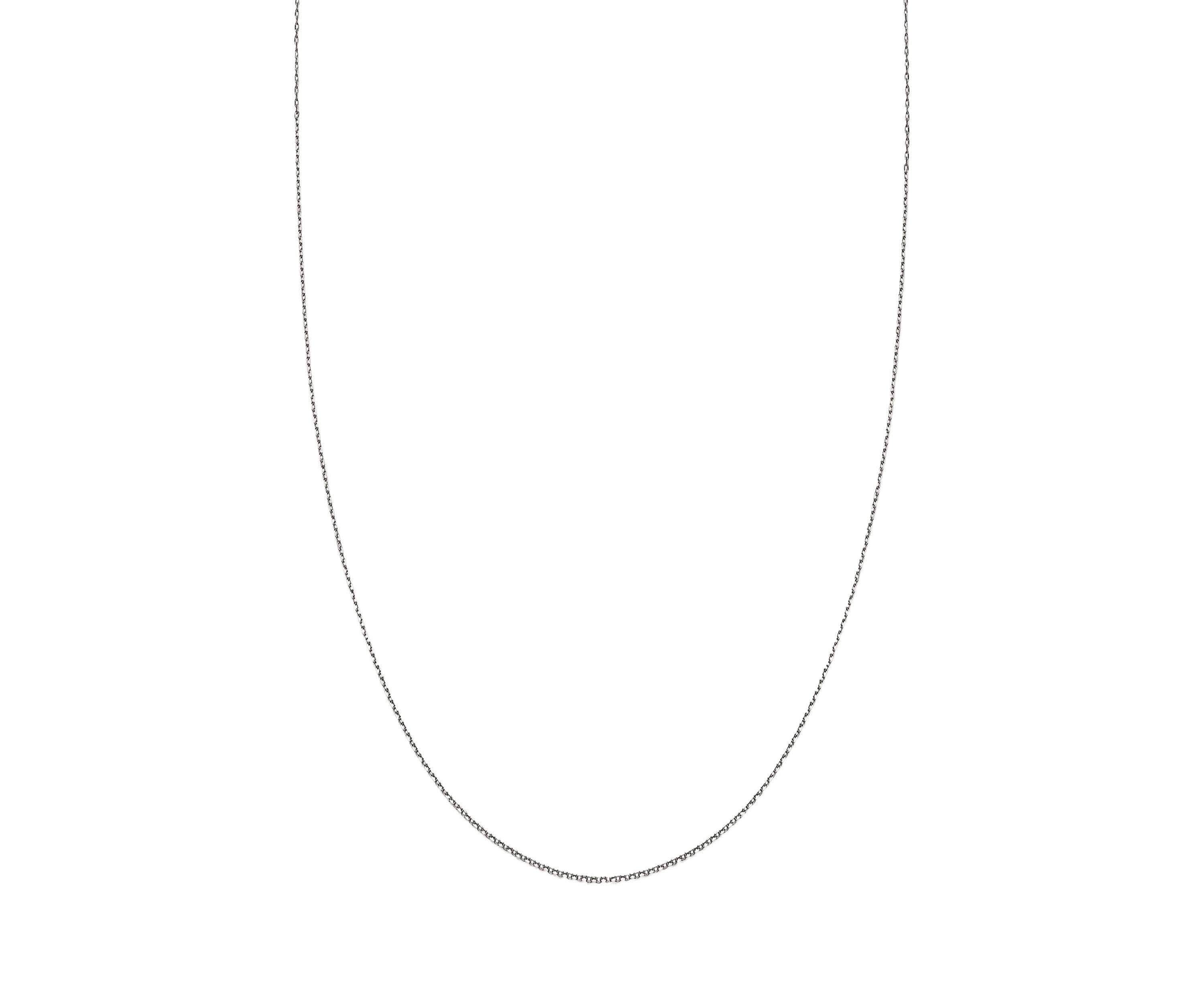 30G 24" Flat Oval Chain Necklace 