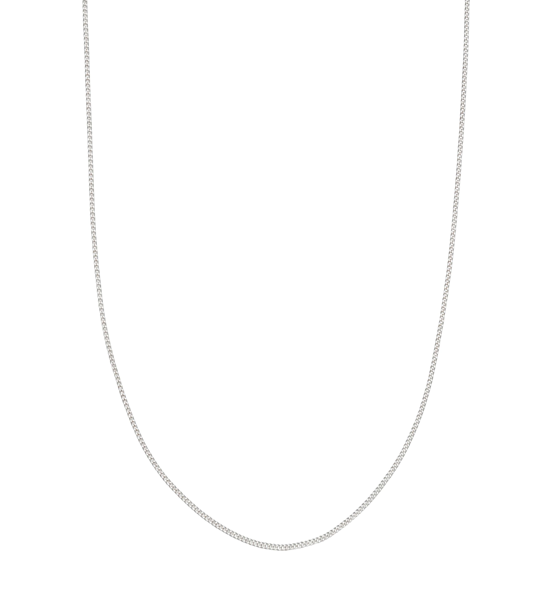 18 Inch Curb Chain Necklace 