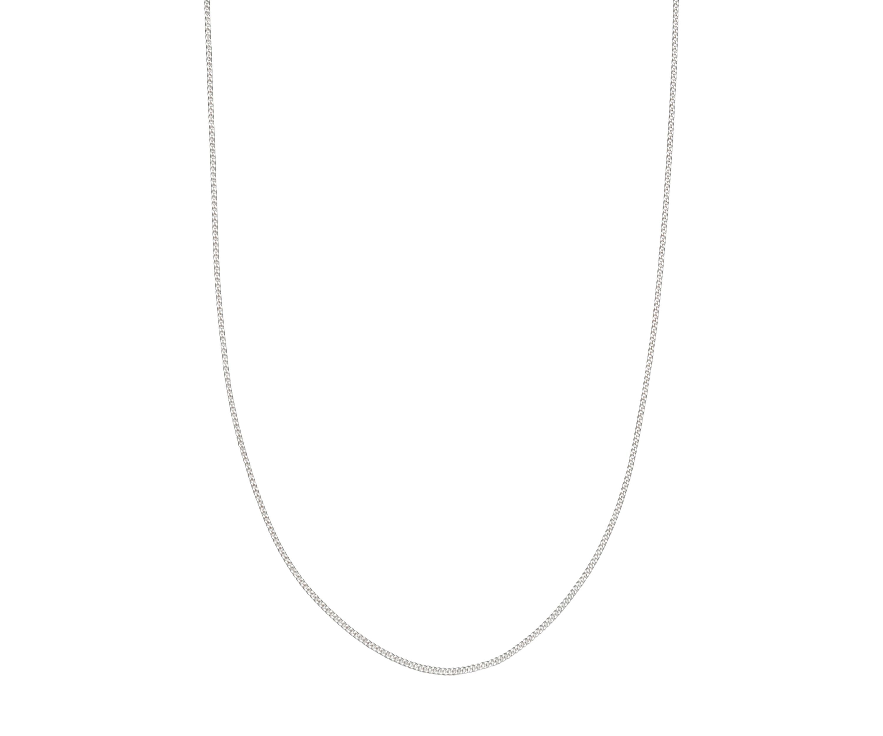 18 Inch Curb Chain Necklace 