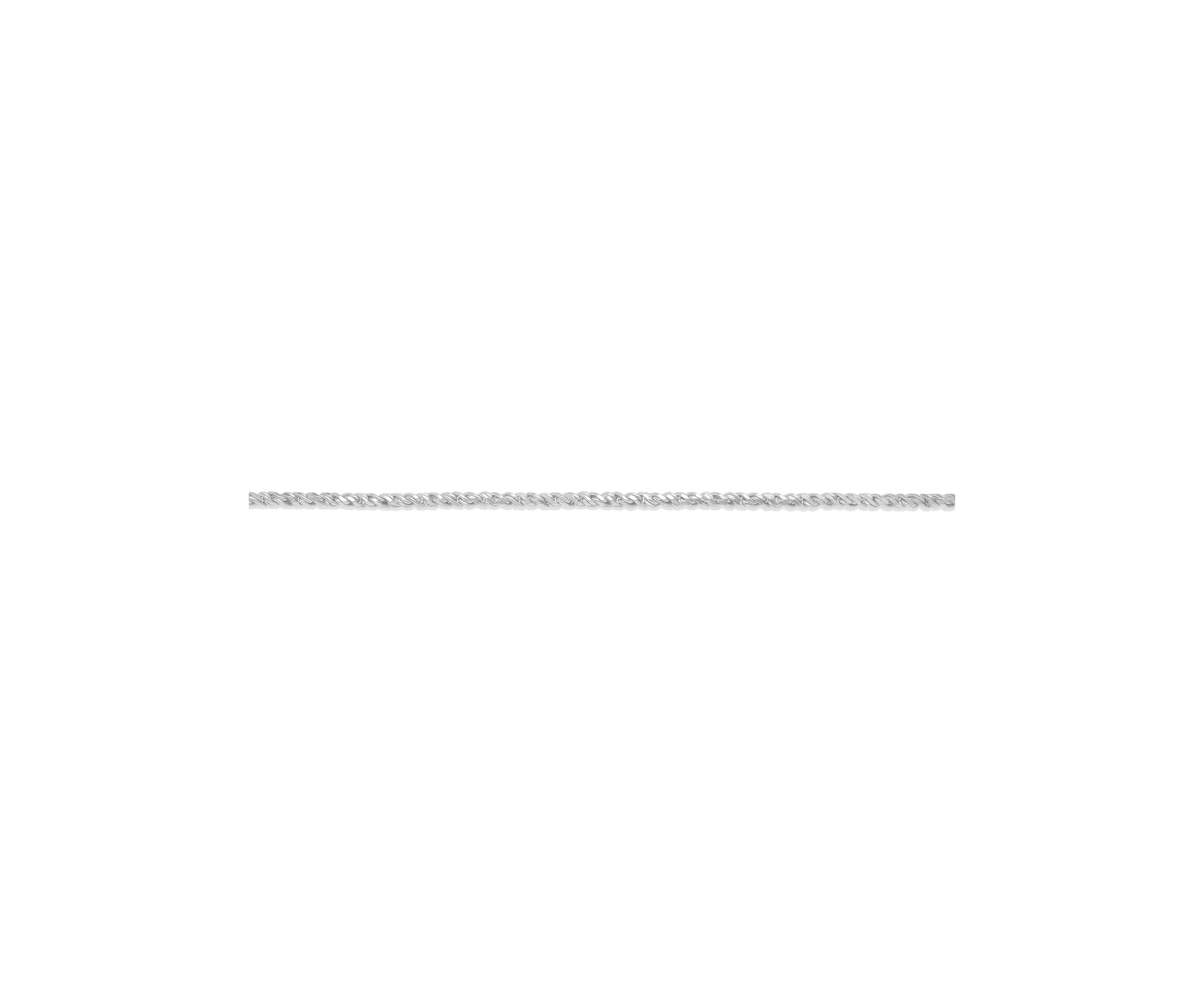Sterling Silver 1 Millimeter Chain Necklace