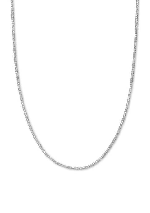 1 mm x 24 in Sparkle Chain Necklace 