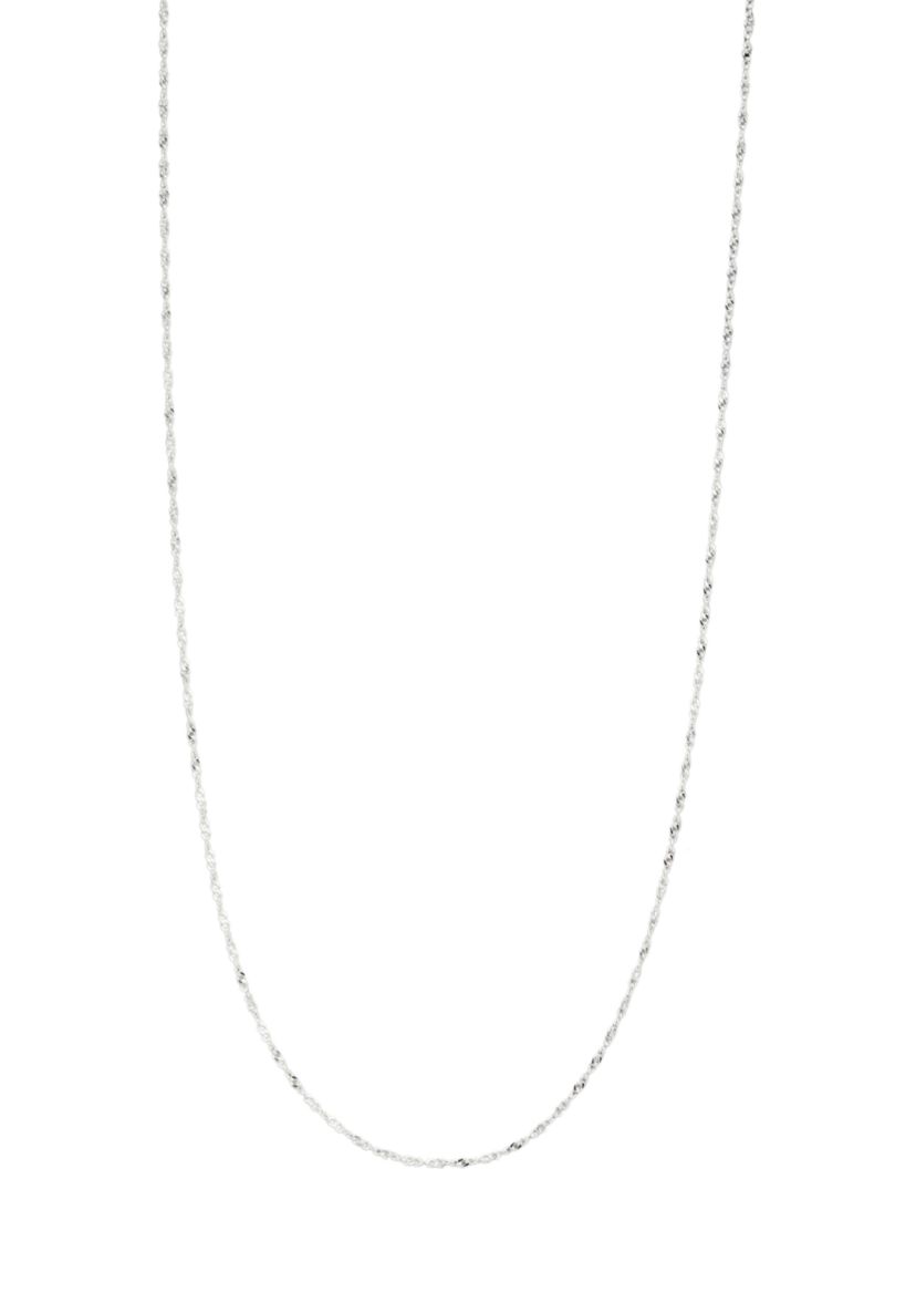 Twisted Cable Chain in Sterling Silver