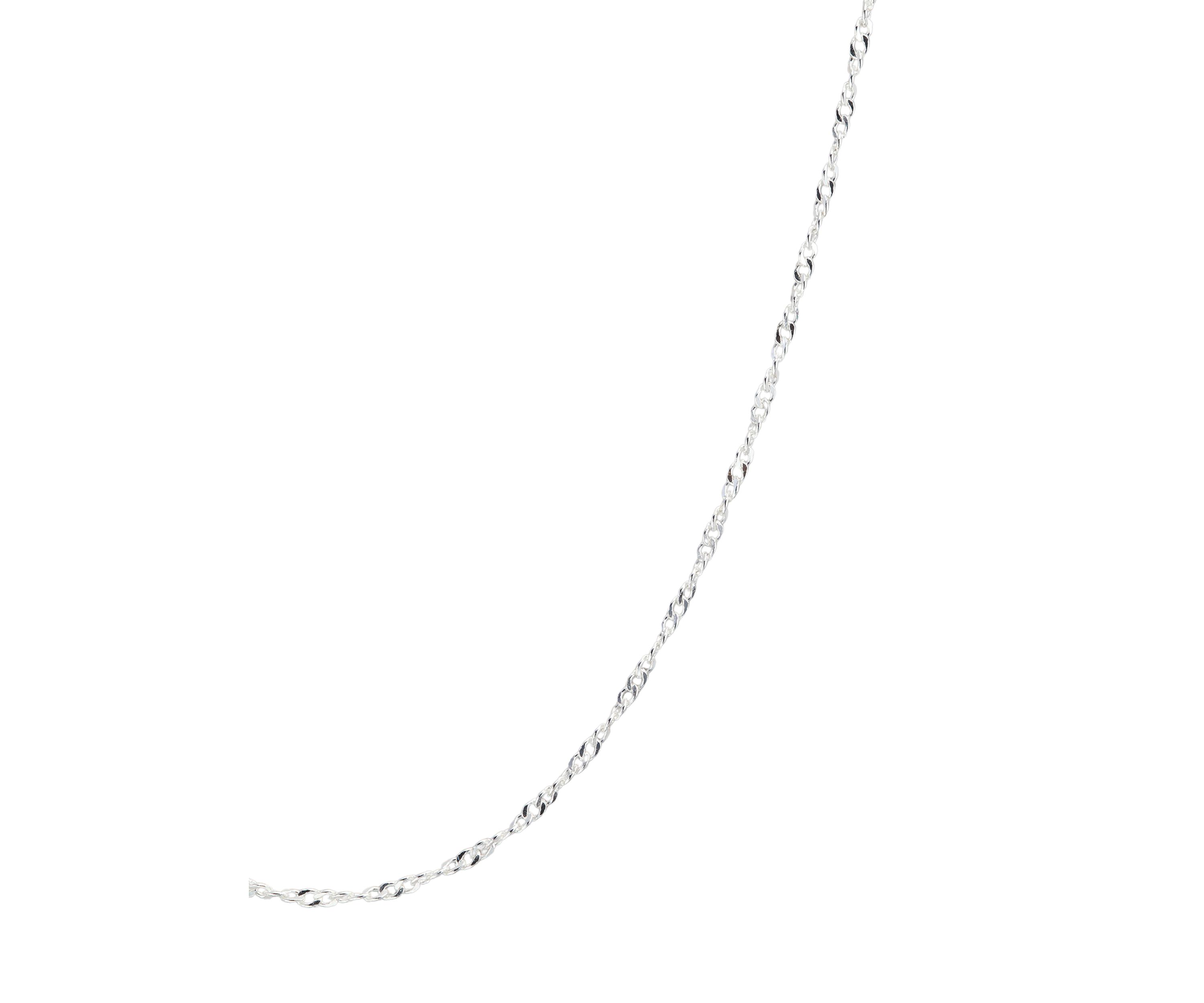 Twisted Cable Chain in Sterling Silver