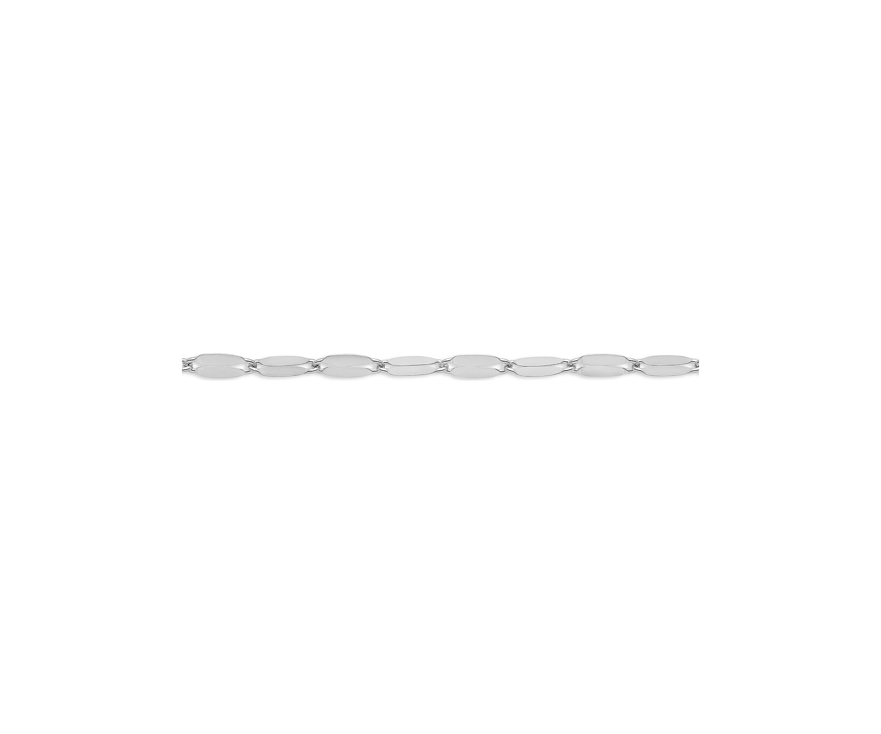 Butterfly Chain 18" Necklace in Sterling Silver