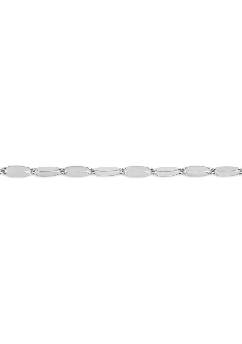 Butterfly Chain 18" Necklace in Sterling Silver