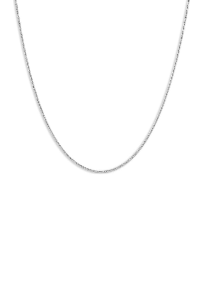 Sterling Silver Snake Chain 16" Necklace