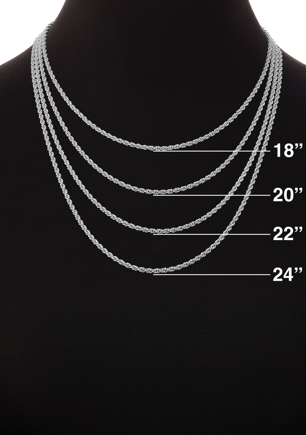 Sterling Silver Snake Chain 16" Necklace