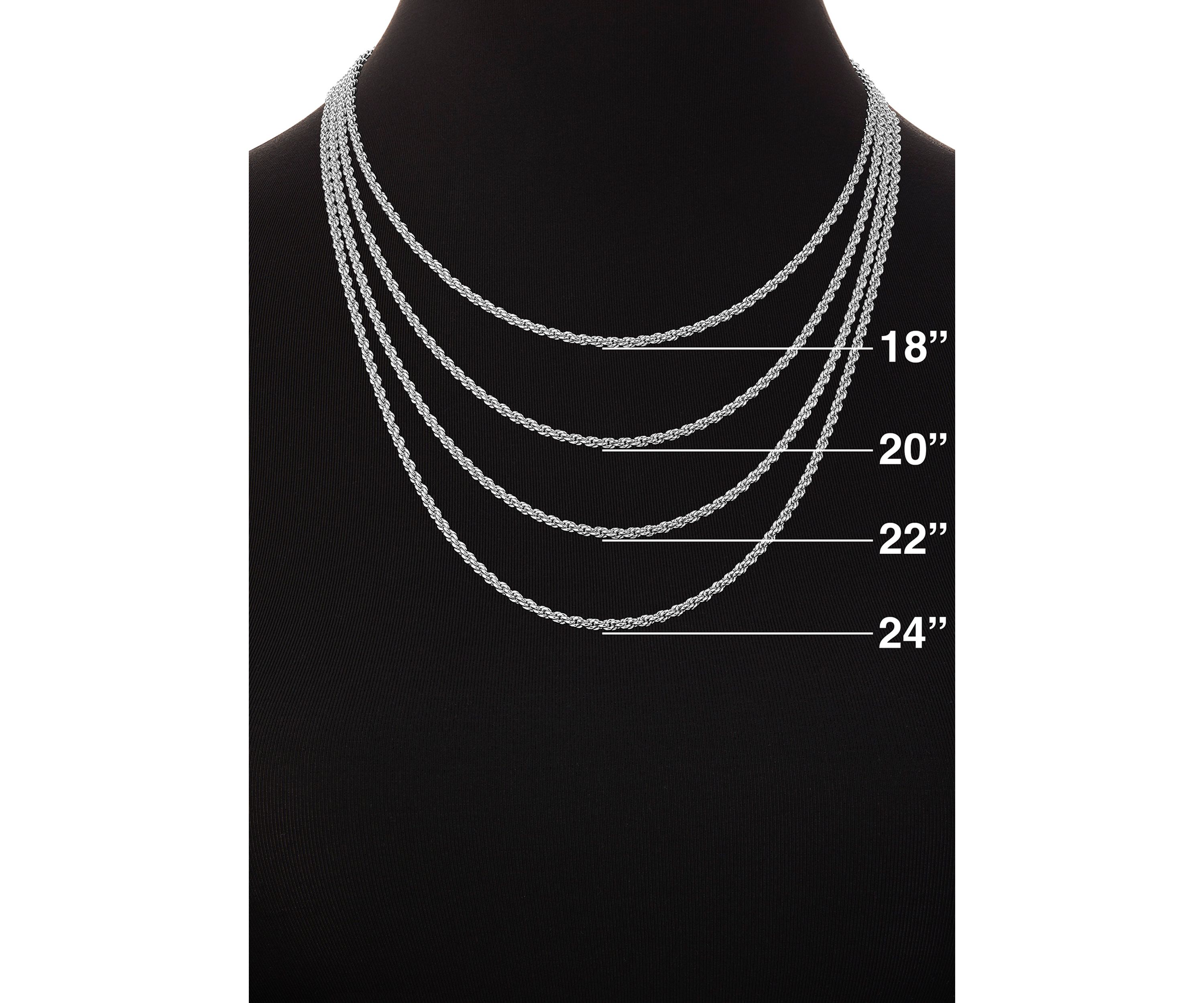 Sterling Silver Snake Chain 16" Necklace