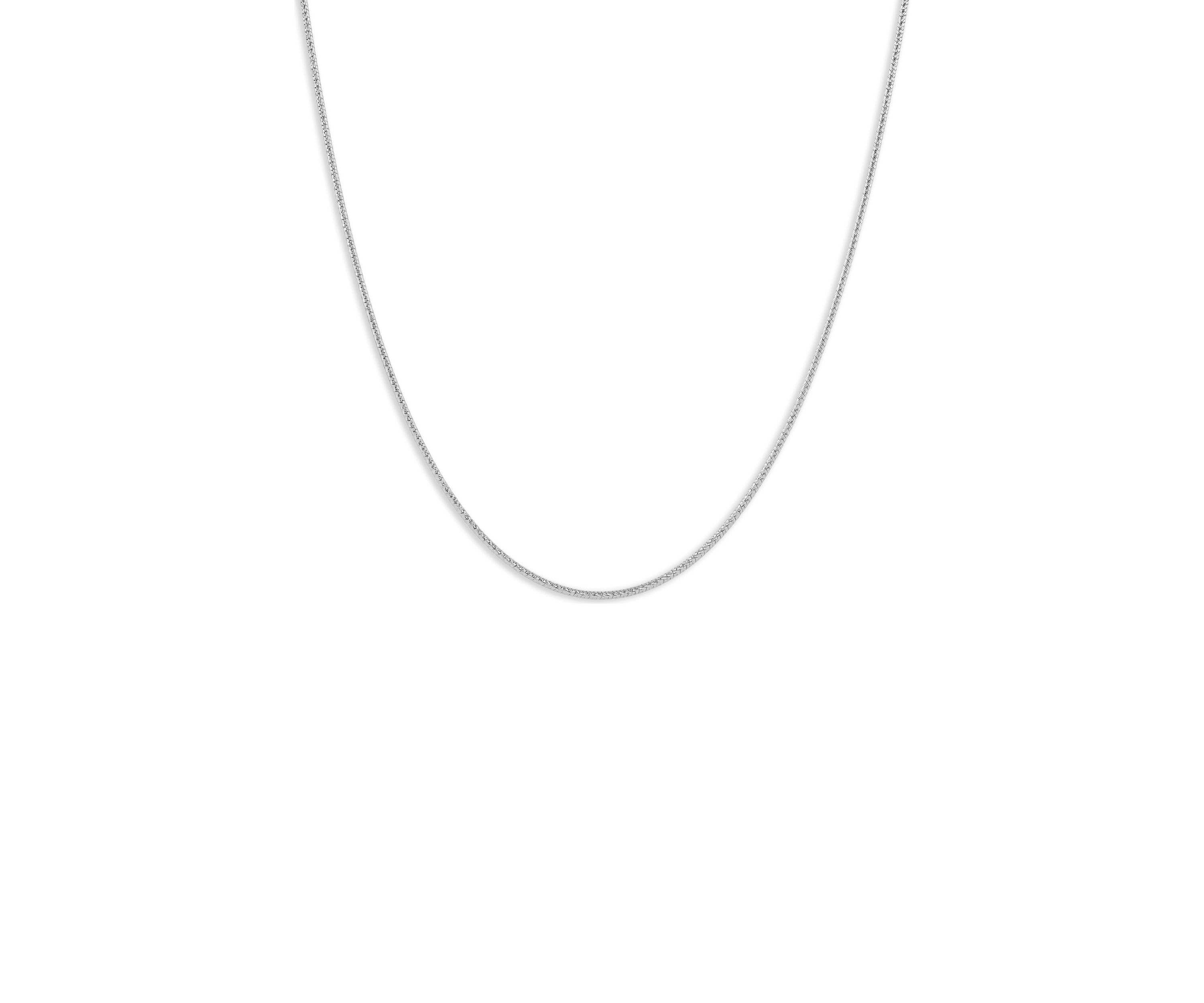 Sterling Silver Snake Chain 20" Necklace