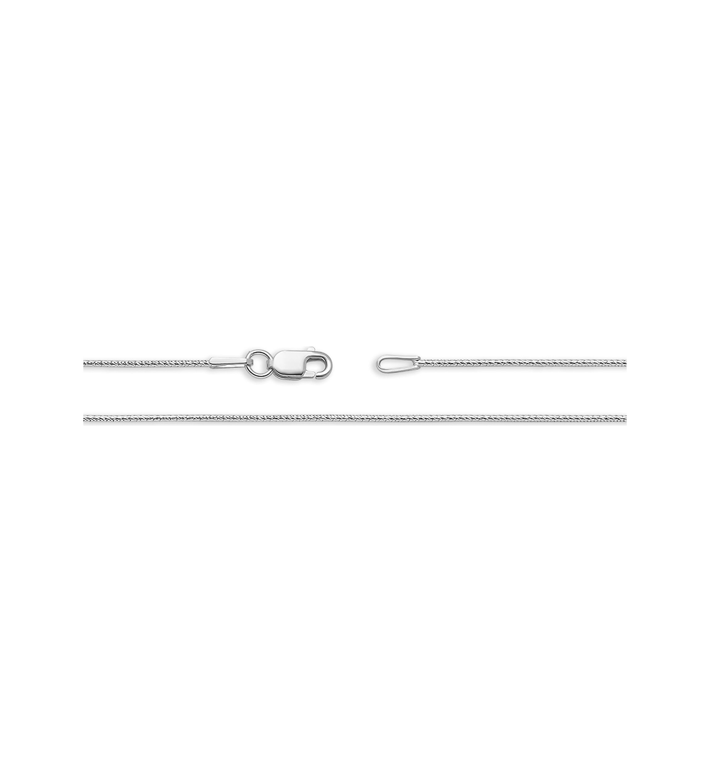 Sterling Silver Snake Chain 20" Necklace