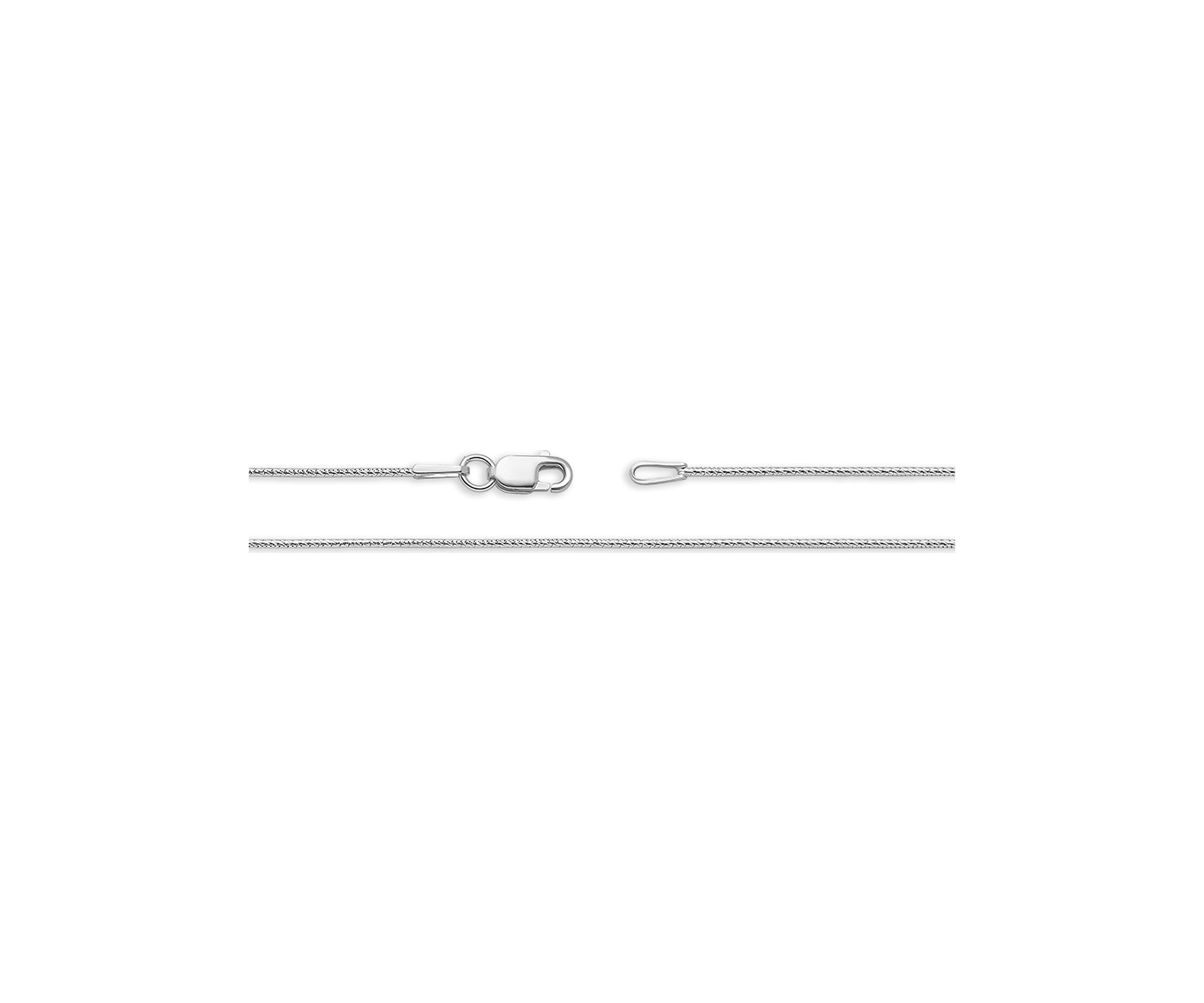 Sterling Silver Snake Chain 20" Necklace