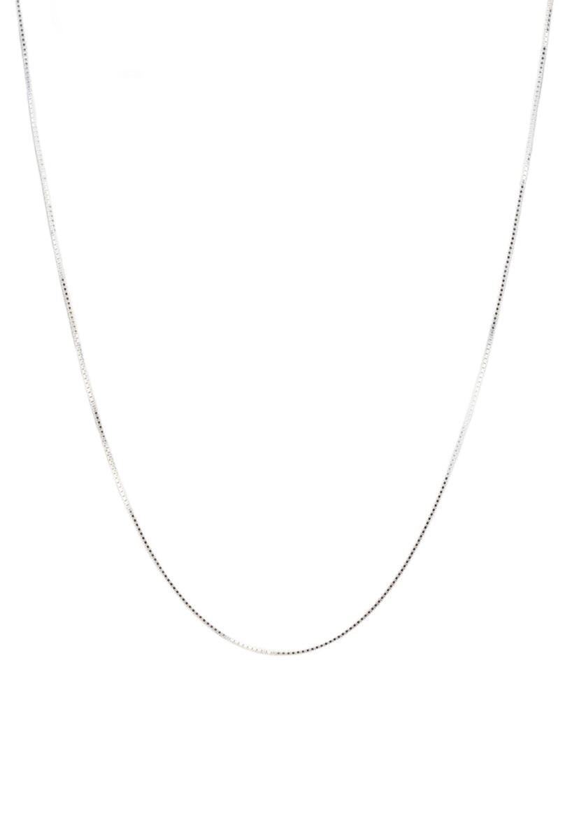 Sterling Silver Box Chain
