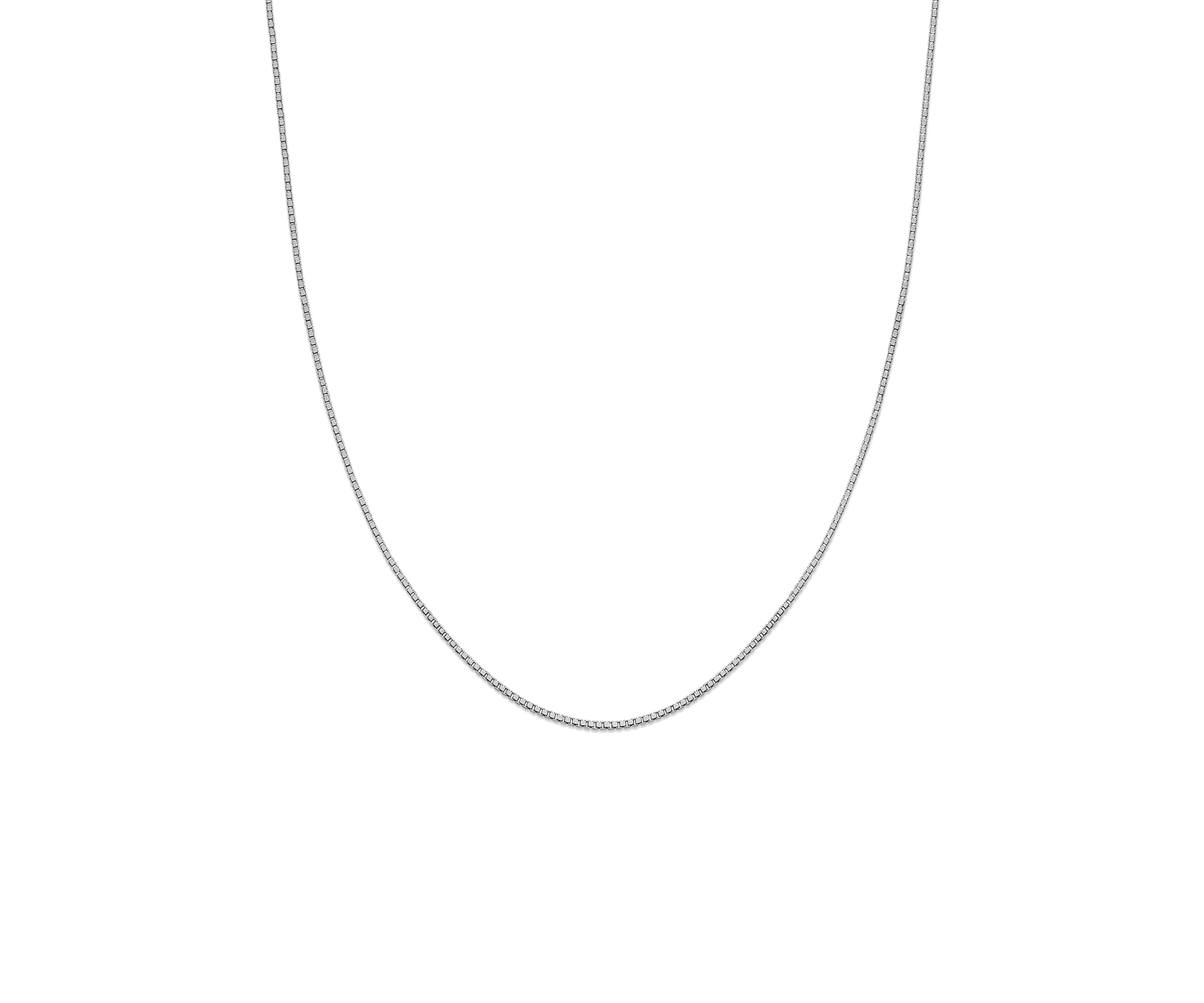 24 Inch Box Chain Necklace 